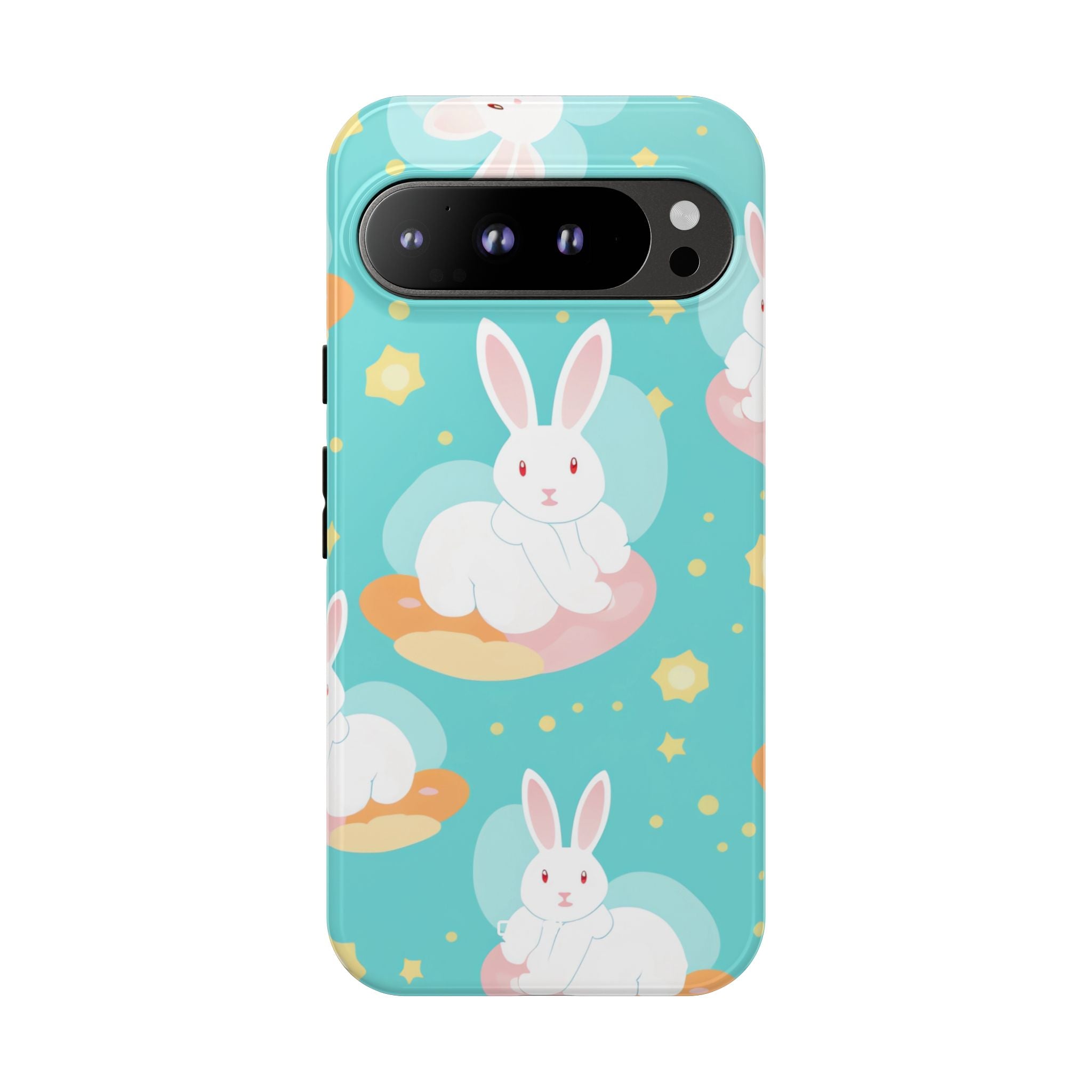 Bunnies Float Dreamily - Google Pixel Case