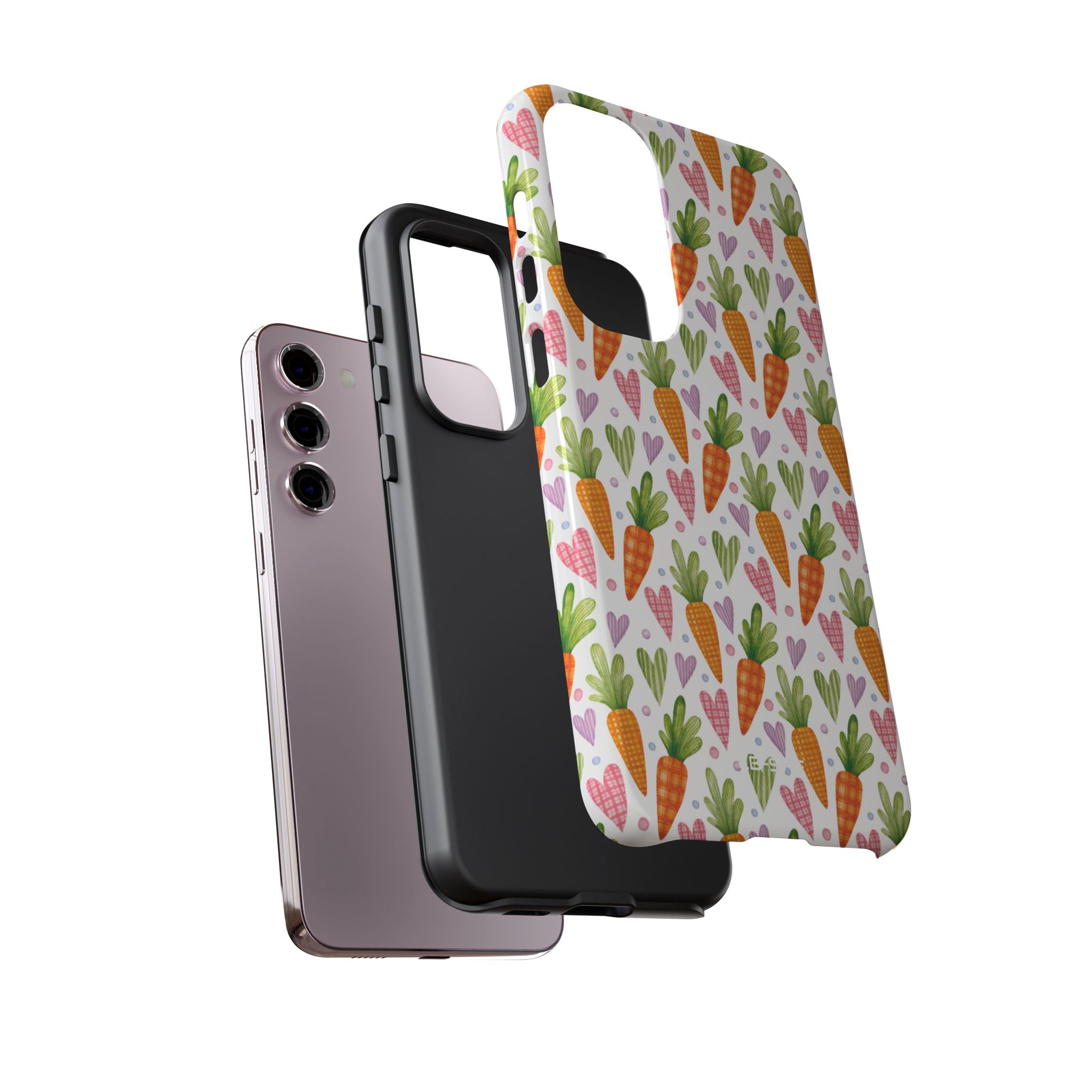 Carrots Embrace Hearts - Samsung Case