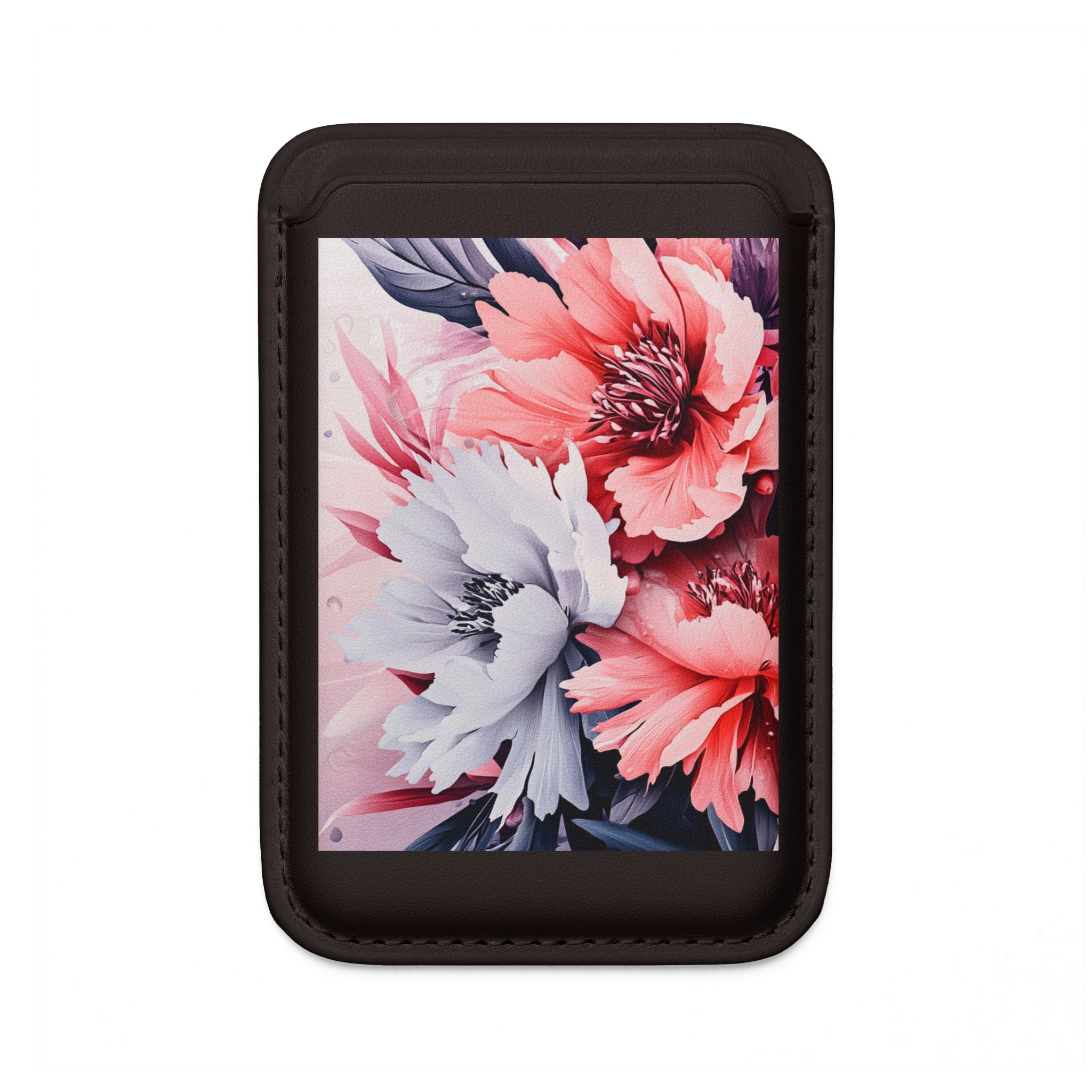 Coral Blossom -lompakko – MagSafe-valmis