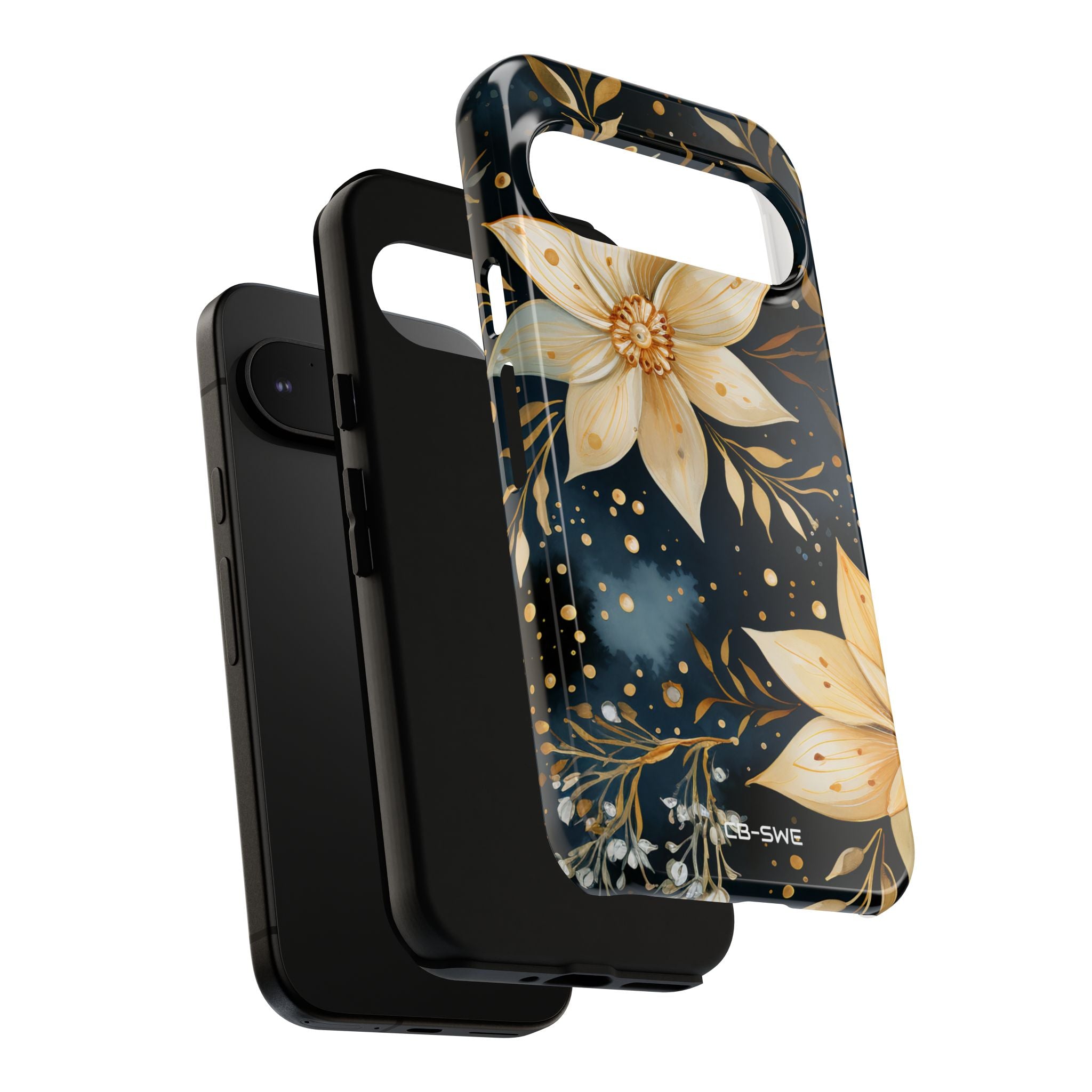 Floral Elegance Flourishes - Google Pixel Case