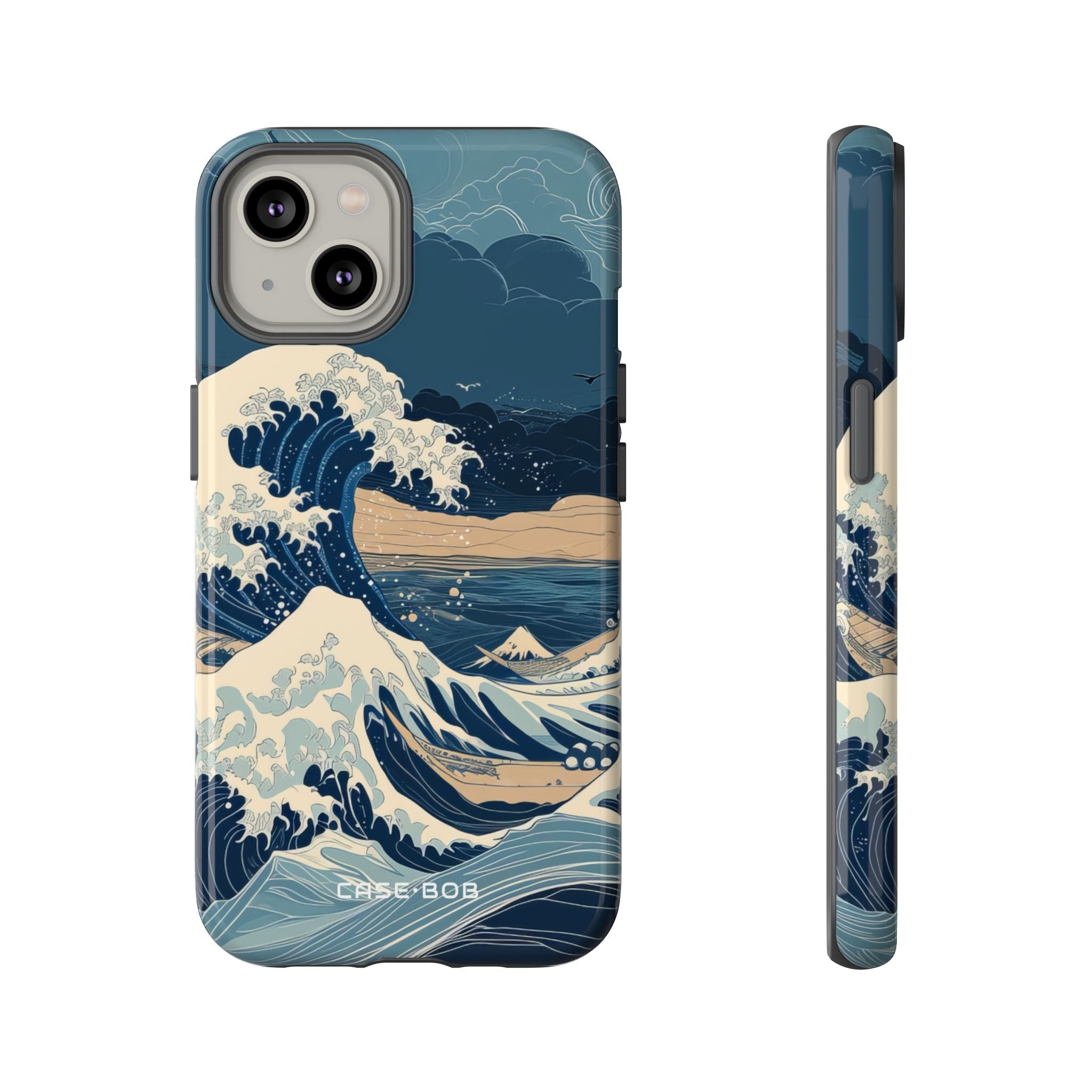 Cresting Blue Wave iPhone 14 Case - Tough
