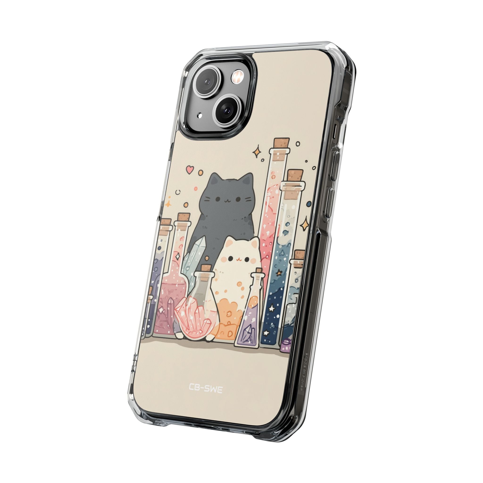 Cats Brew Potions iPhone Case - Impact
