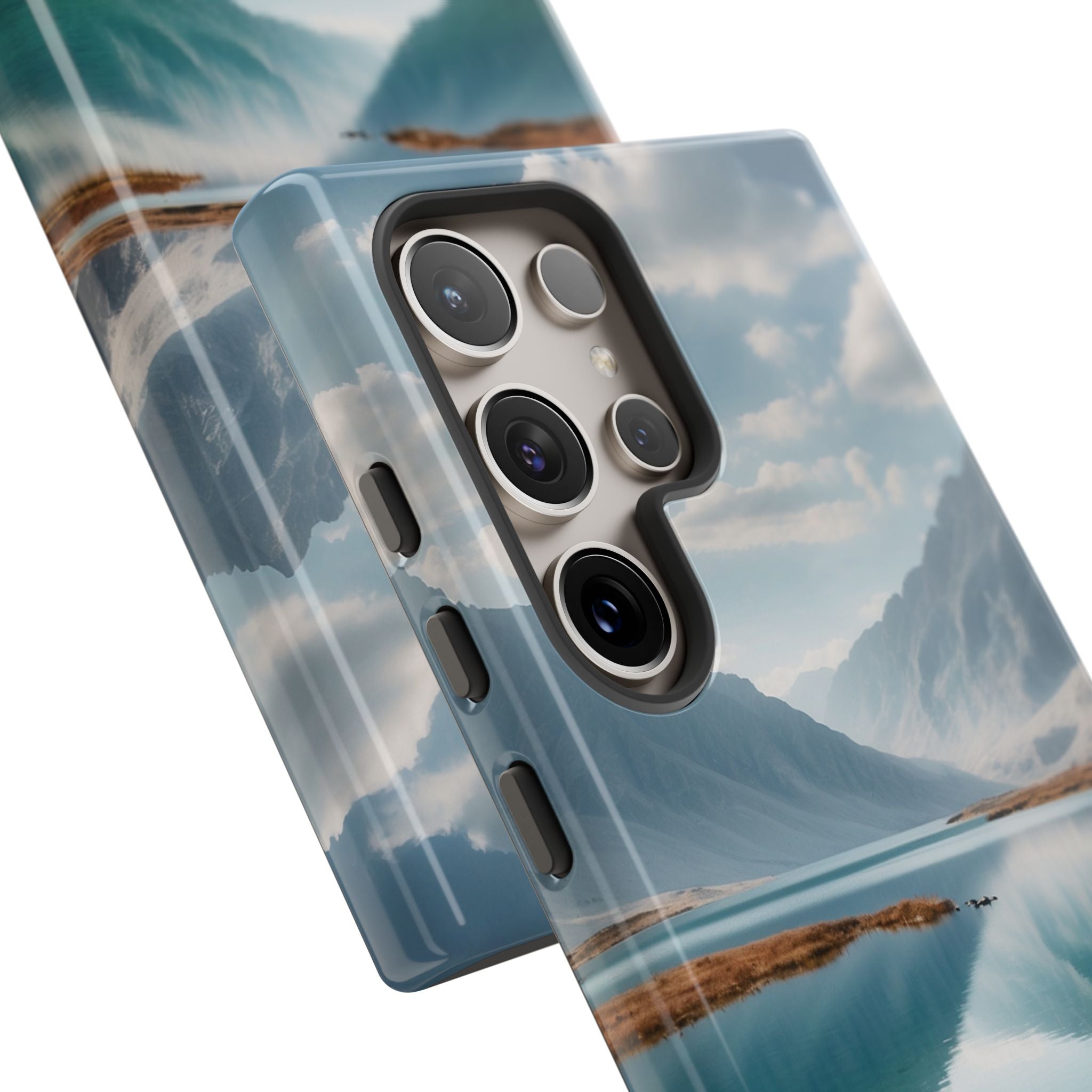 Mountain Reflections Swim - Samsung Case