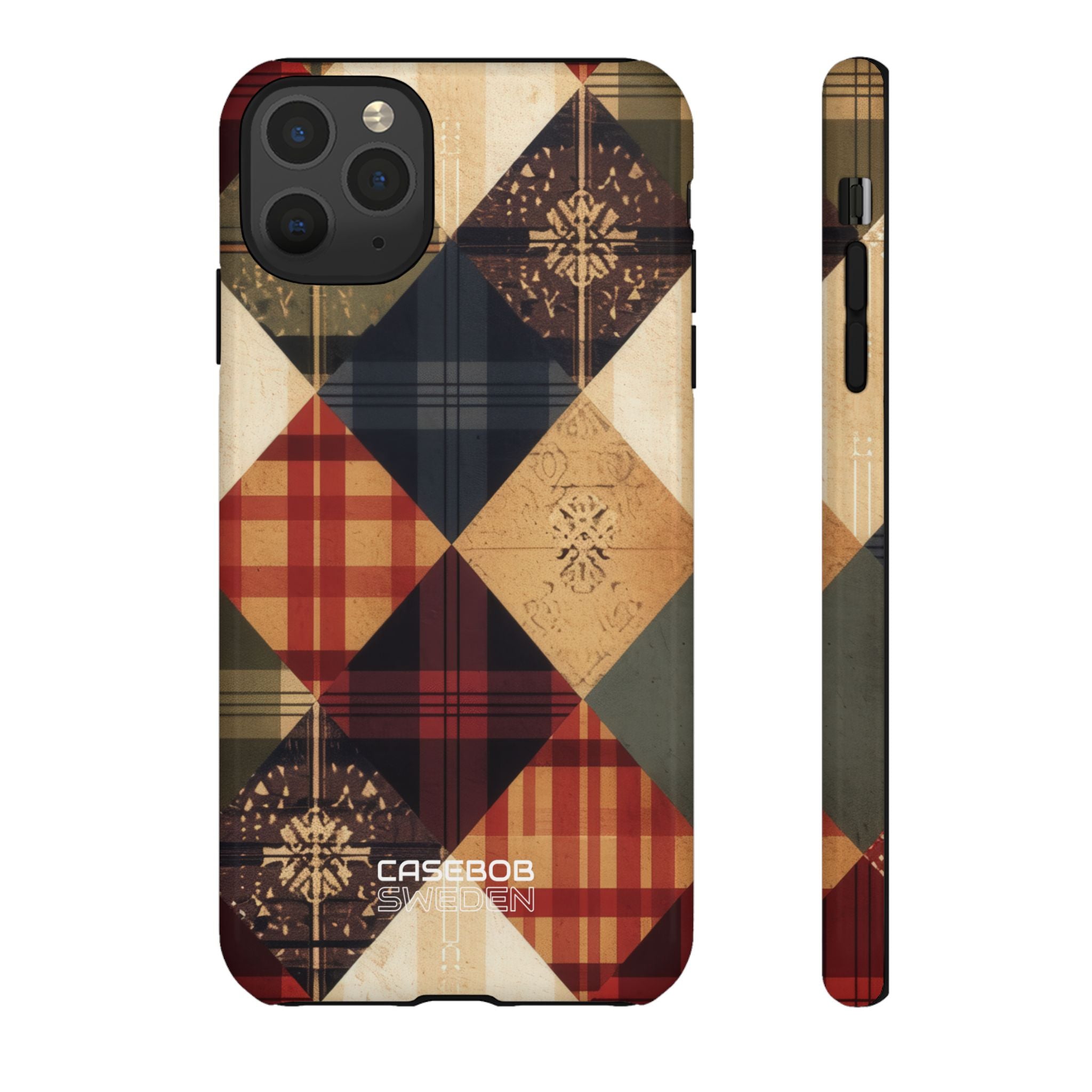 Rustic Quilt Charm iPhone 11 - Tough