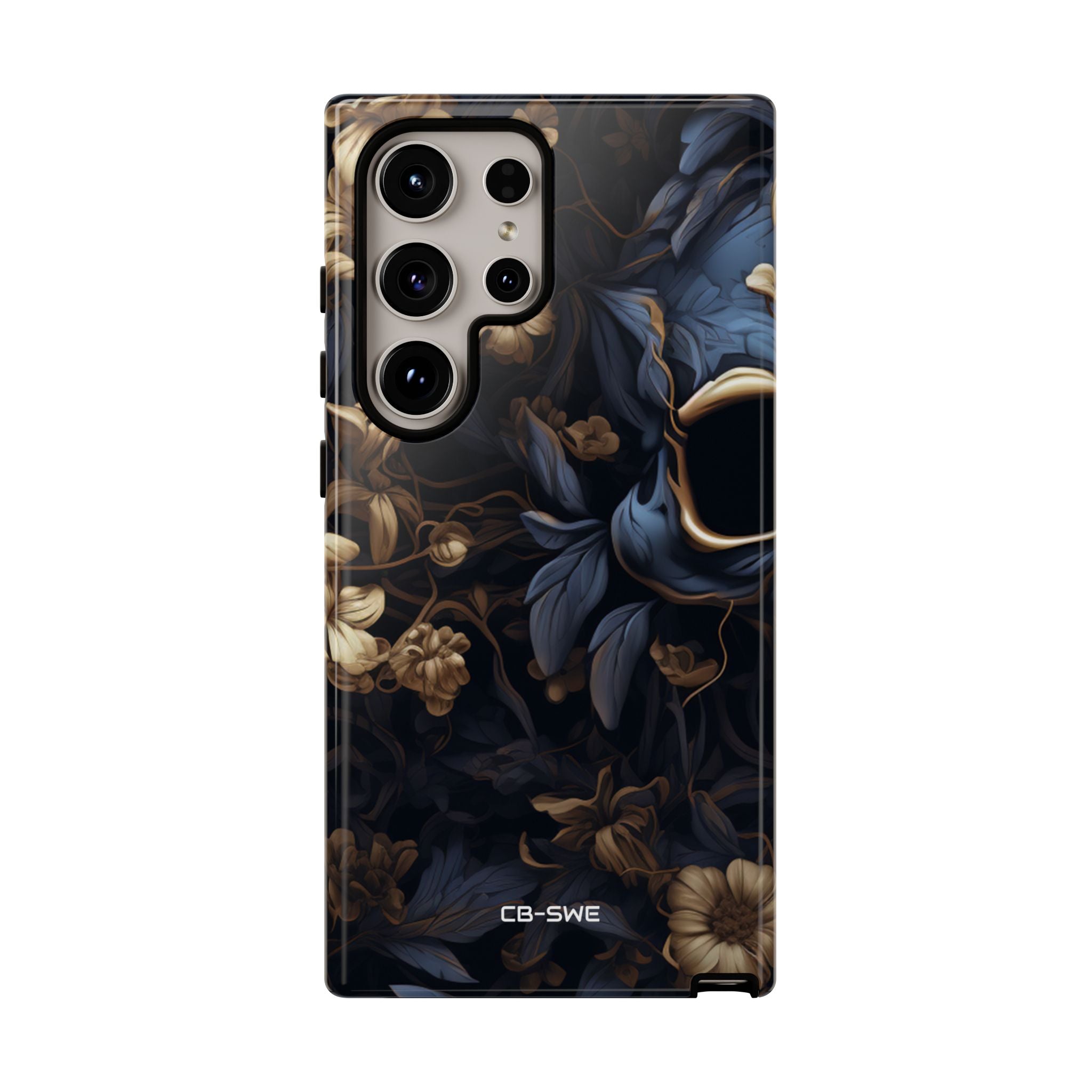 Gothic Floral Skull - Samsung Case