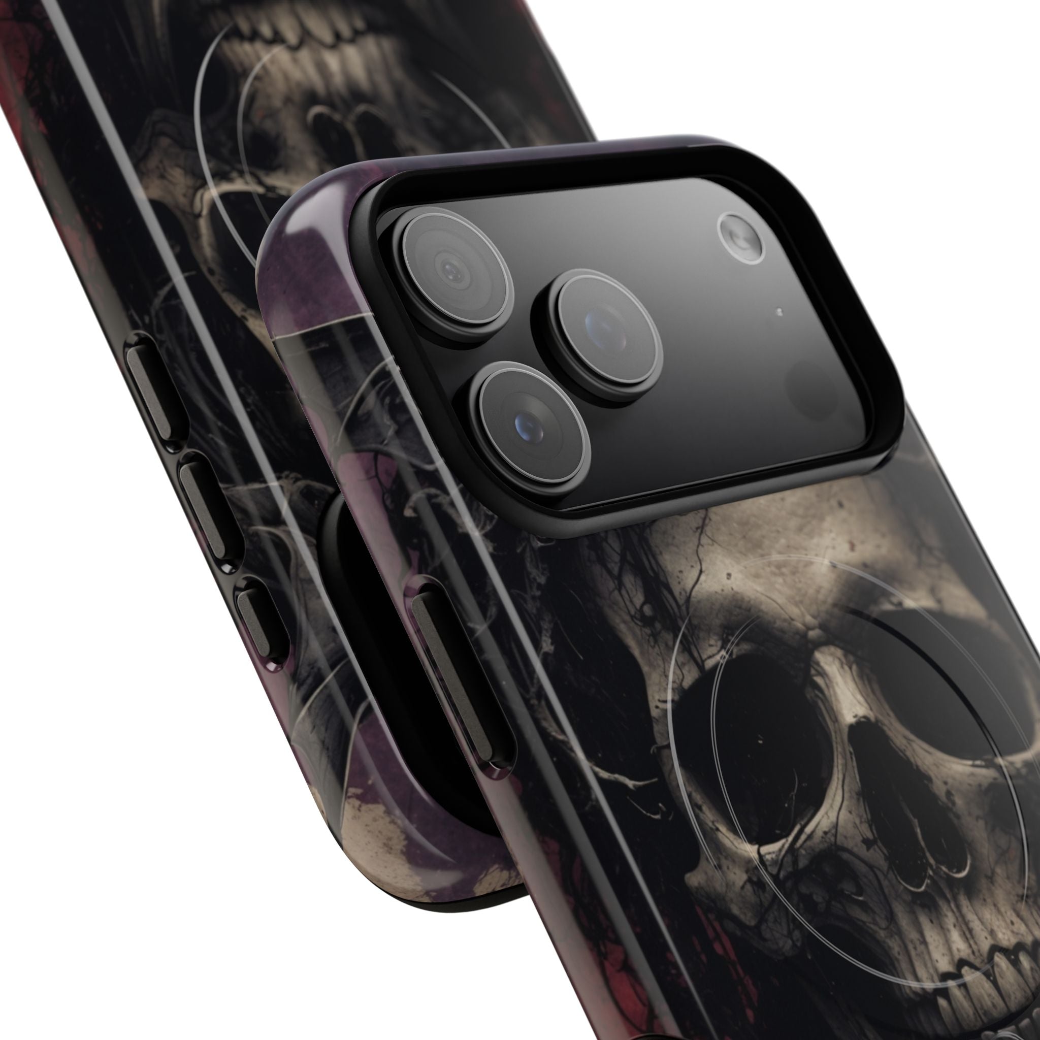 Gothic Skull Crown iPhone 17 Pro Max Case - Tough+