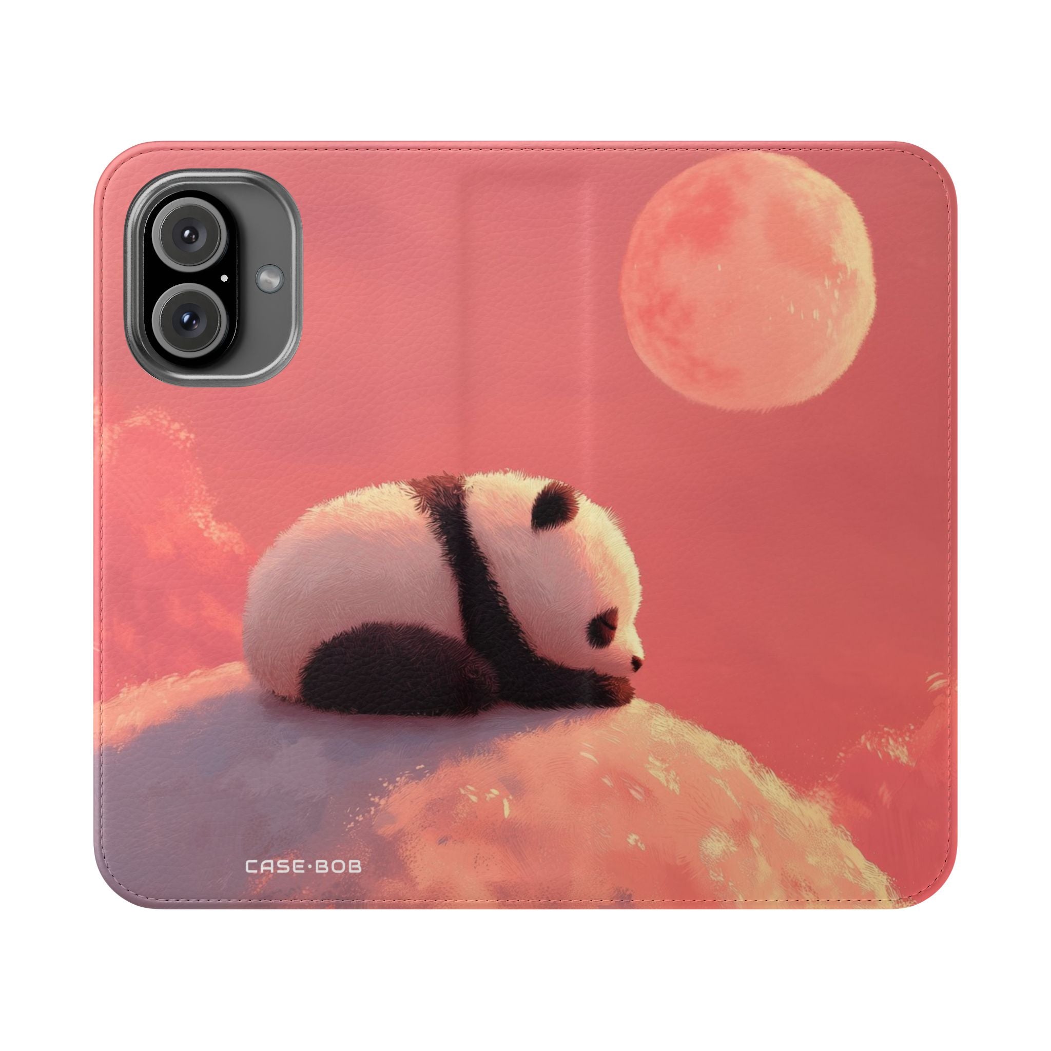 Panda Moonlight - iPhone 16 Case - Wallet