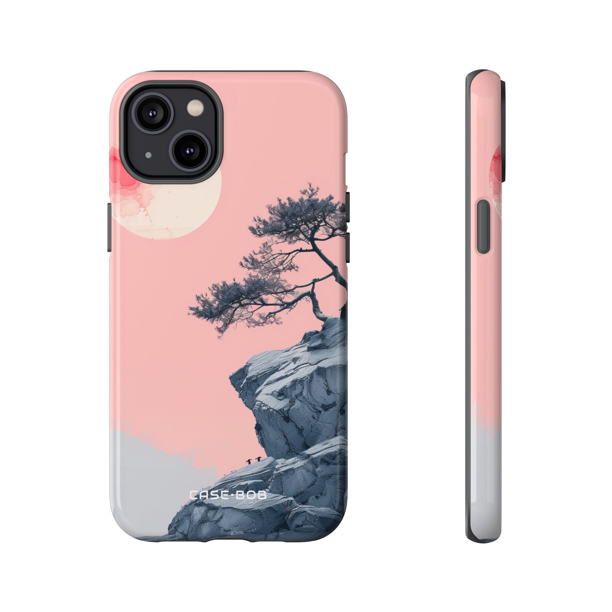 Crimson Moon Tree iPhone 14 Plus Case - Tough