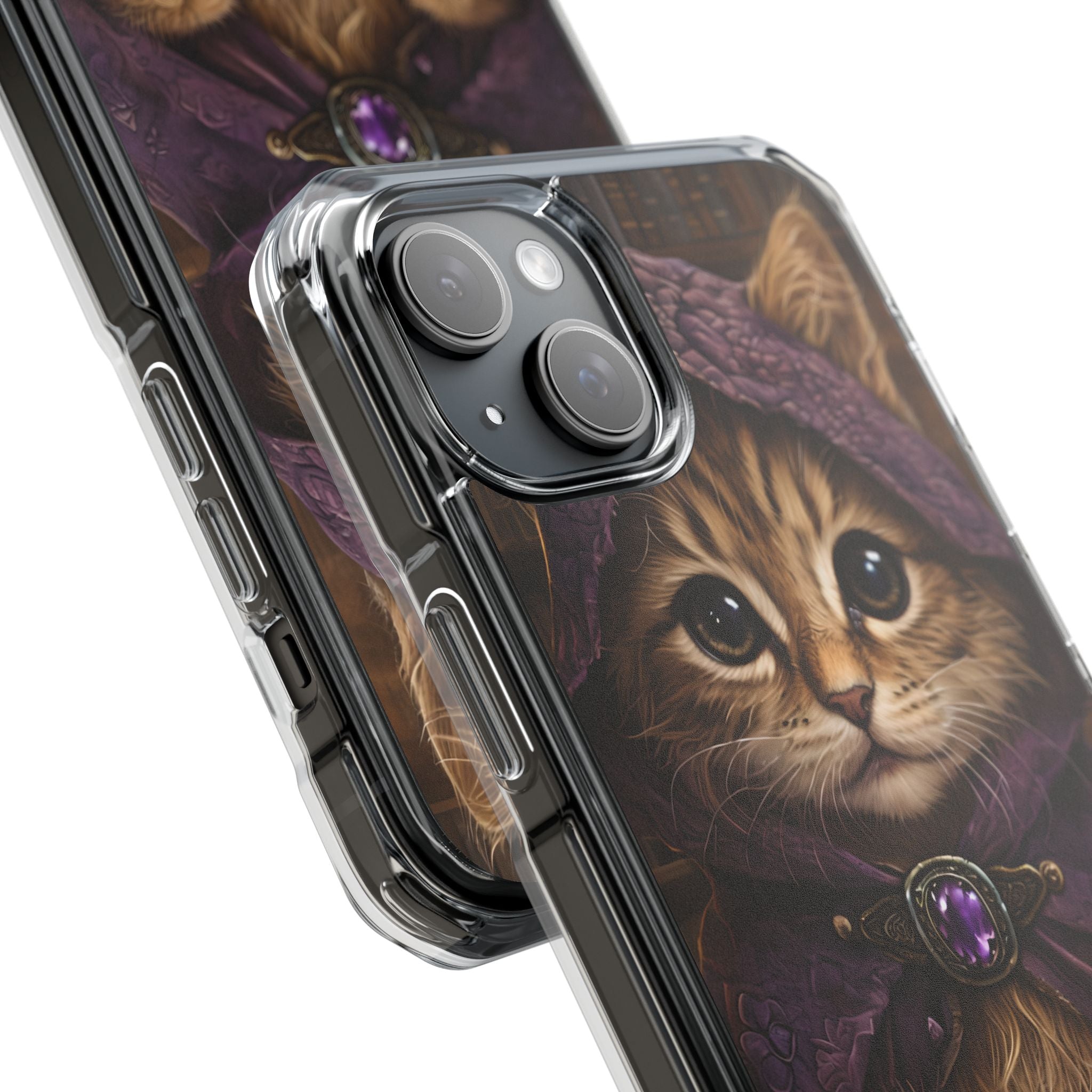 Mystical Wizard Cat iPhone Case - Impact