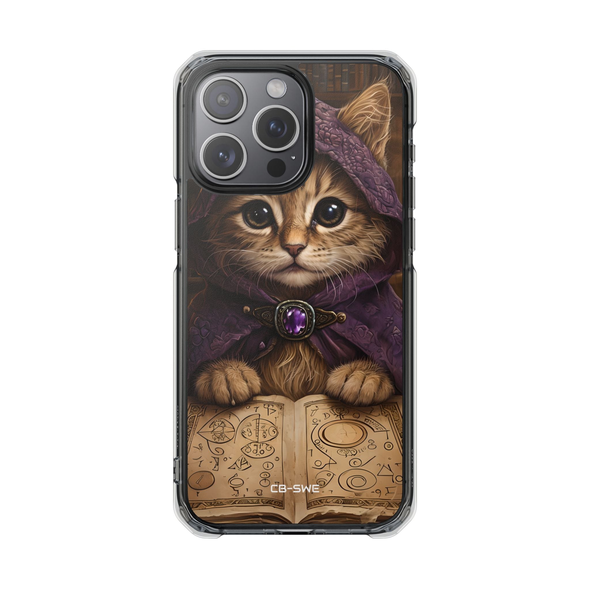 Mystical Wizard Cat iPhone Case - Impact