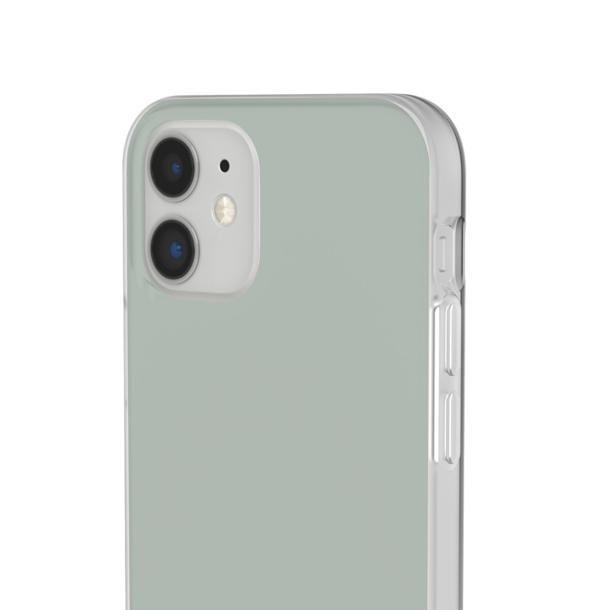 Aschgraue iPhone-Hülle – Flexi