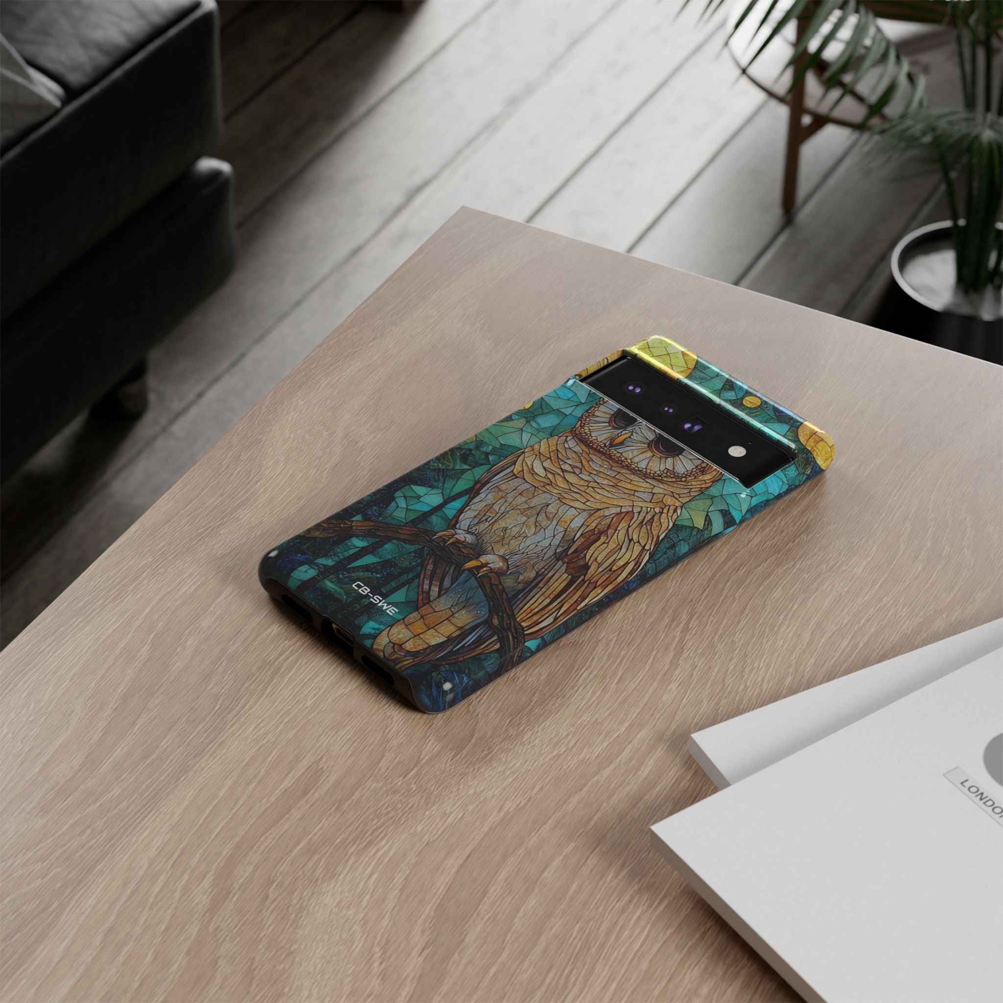 Celestial Owl Gaze - Google Pixel Case