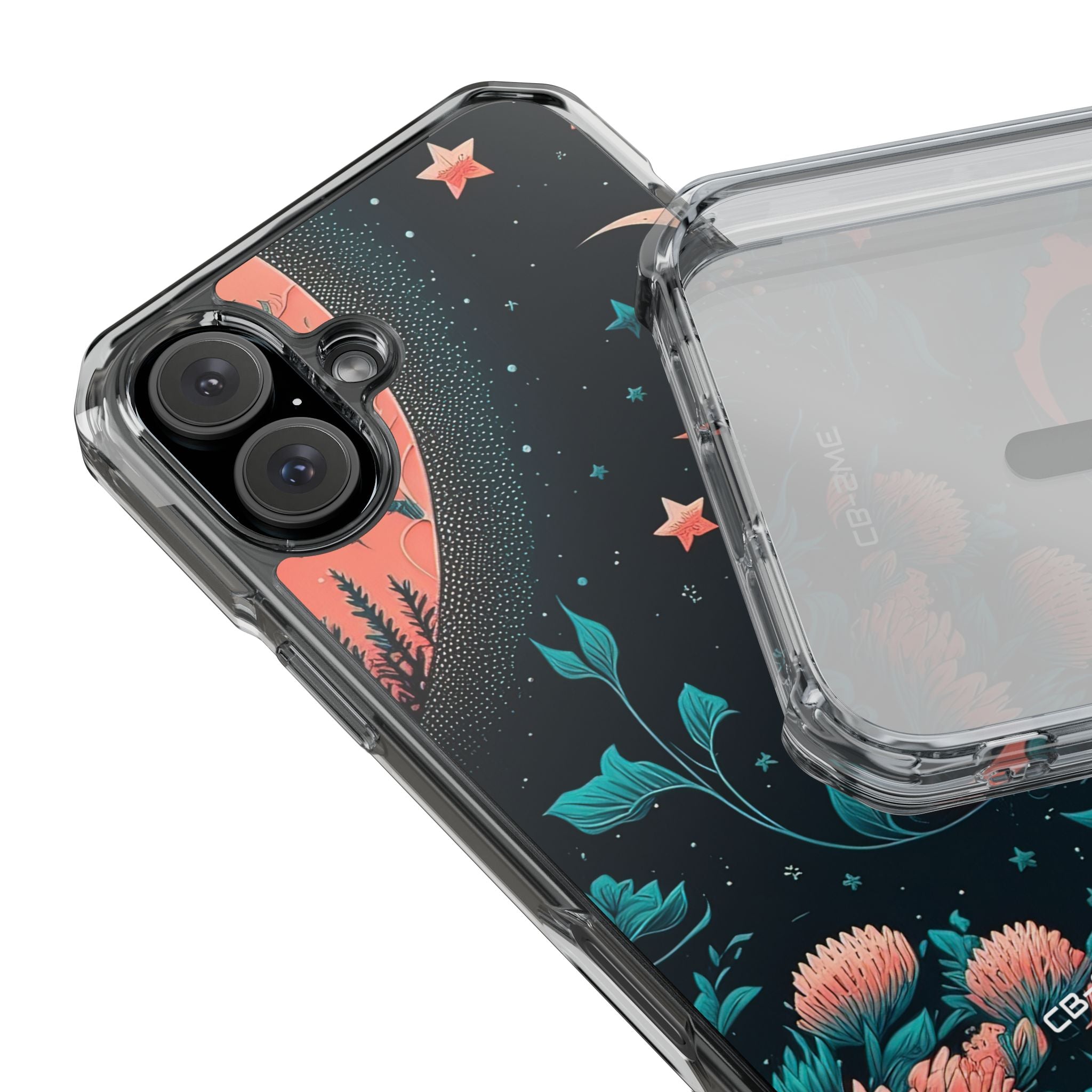 Cosmic Floral Dreams iPhone Case - Impact
