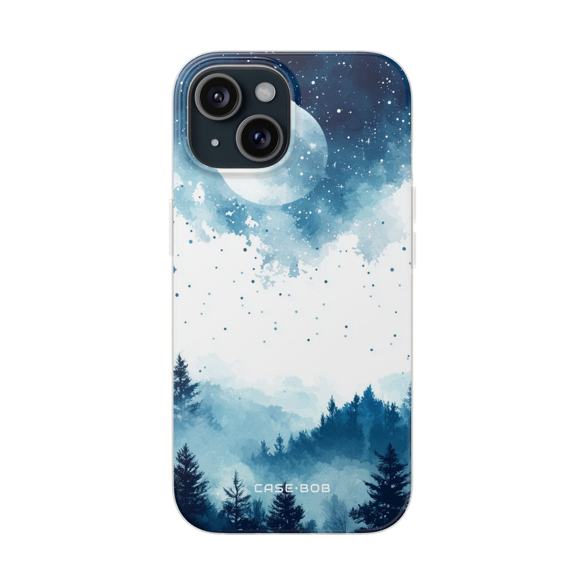 Luminous Moonlight iPhone 15 Case - Soft