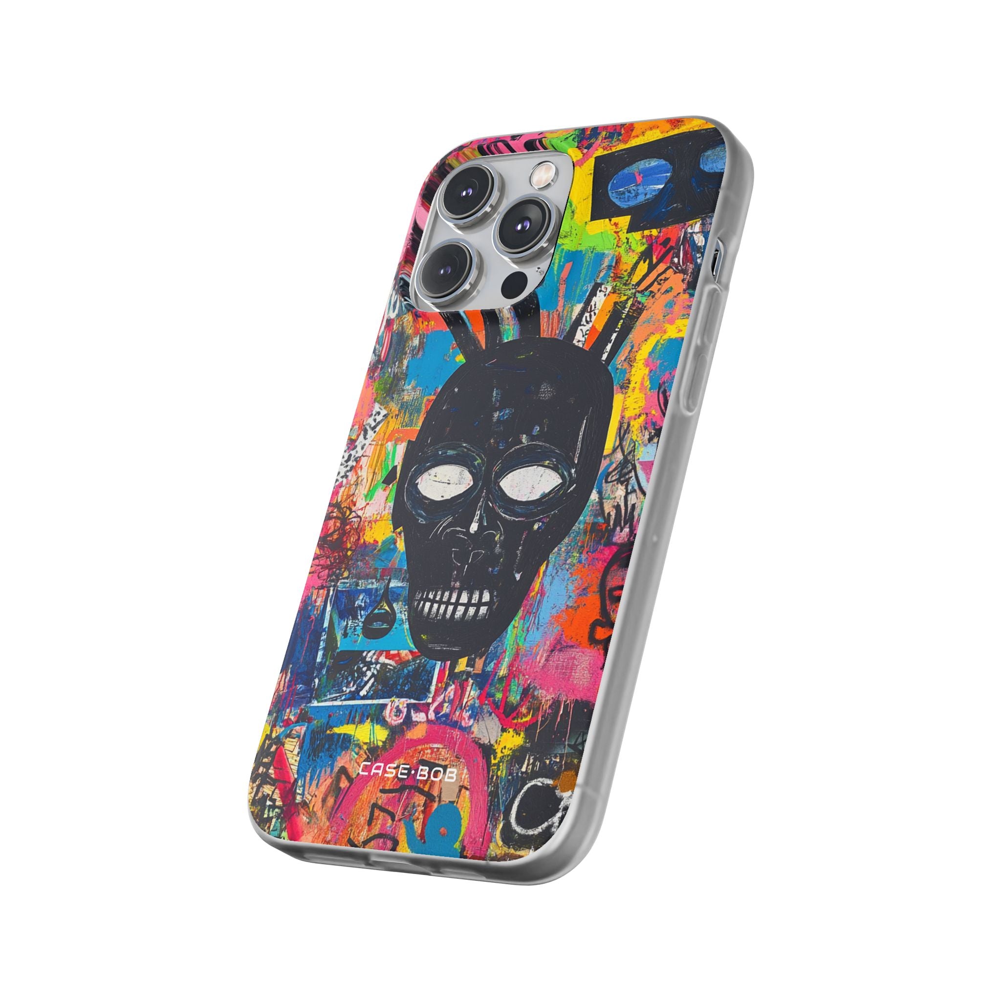 Skull Vortex iPhone 14 Pro Max Case - Soft