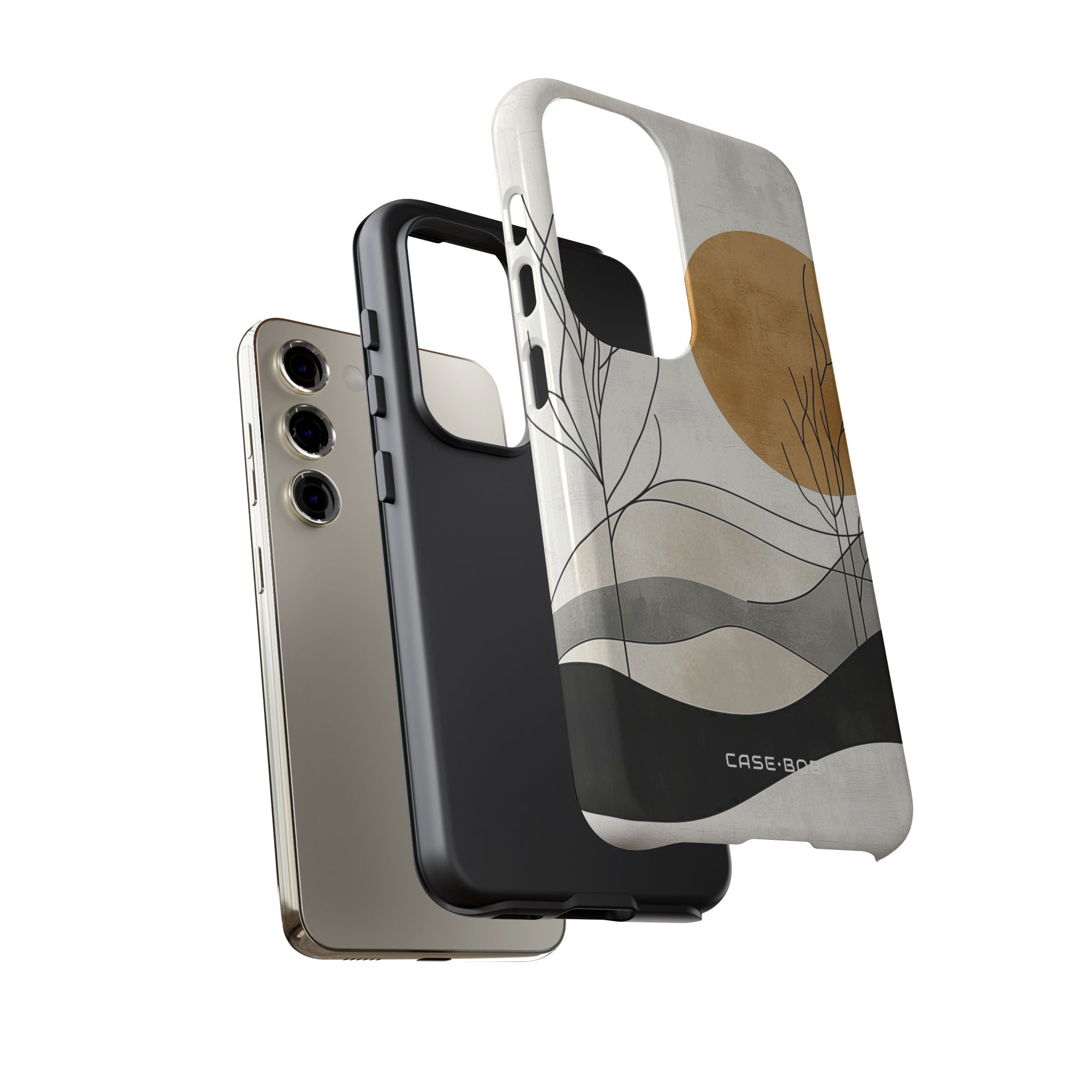 Orange Halo Samsung S23 Case - Tough