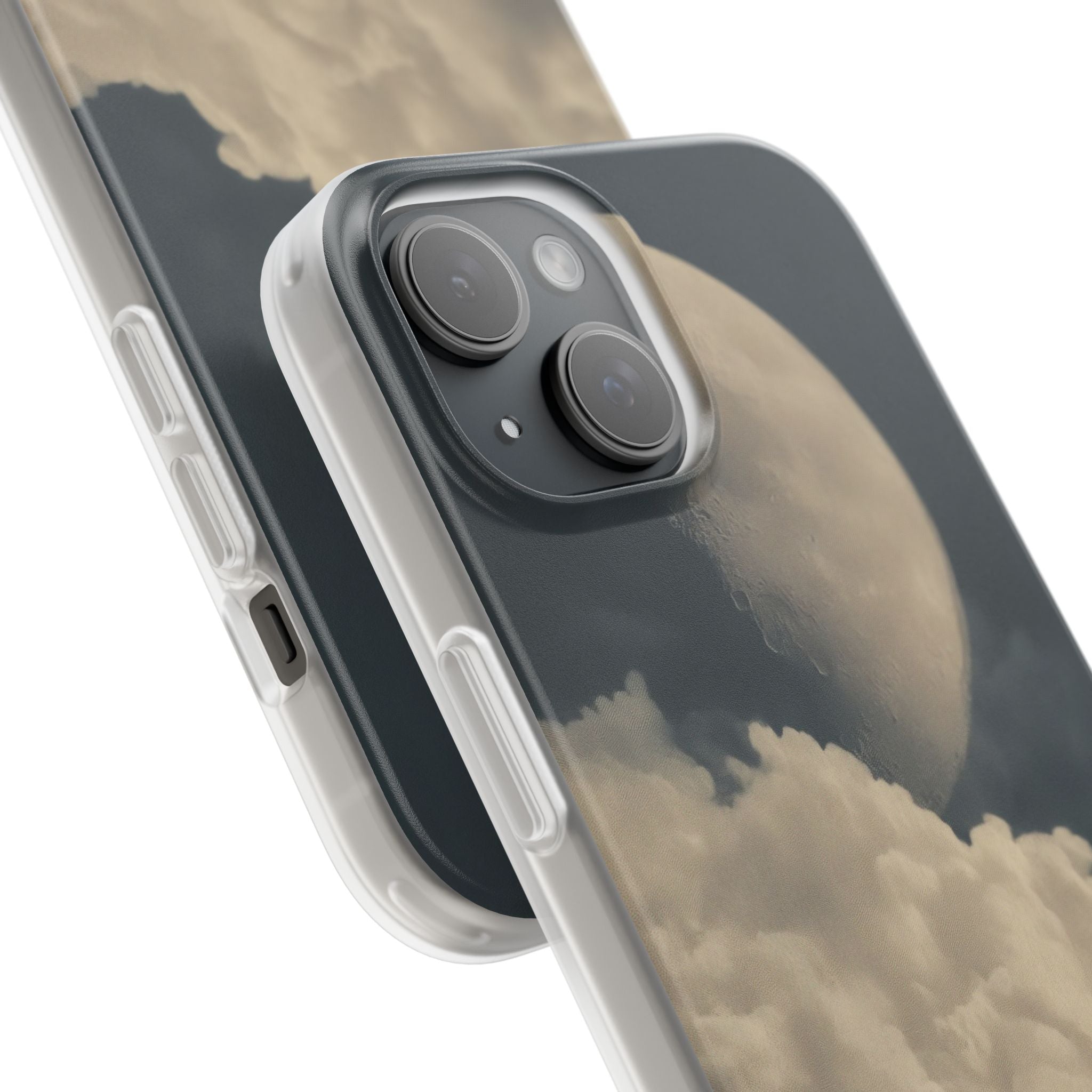 Moonlit Cup iPhone 15 Case - Soft