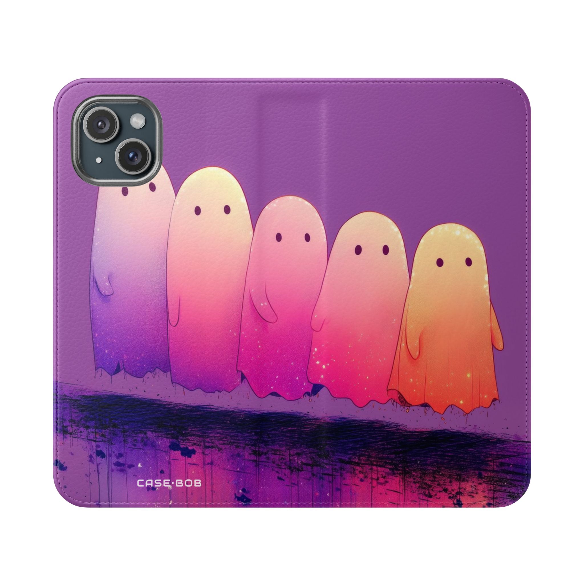 Ghostly Glow - iPhone 15 Plus Case - Wallet