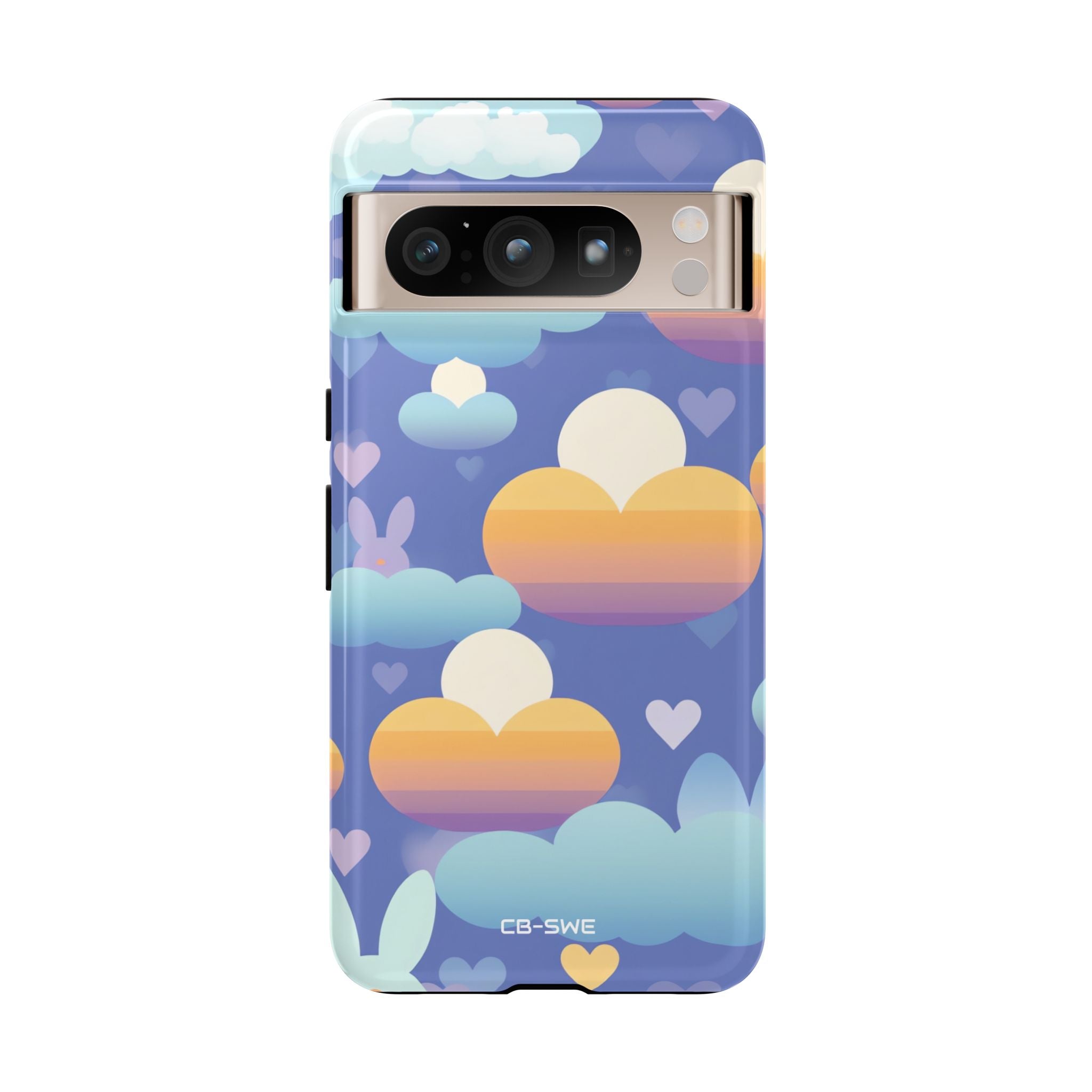 Bunnies Dance Among Clouds - Google Pixel Case