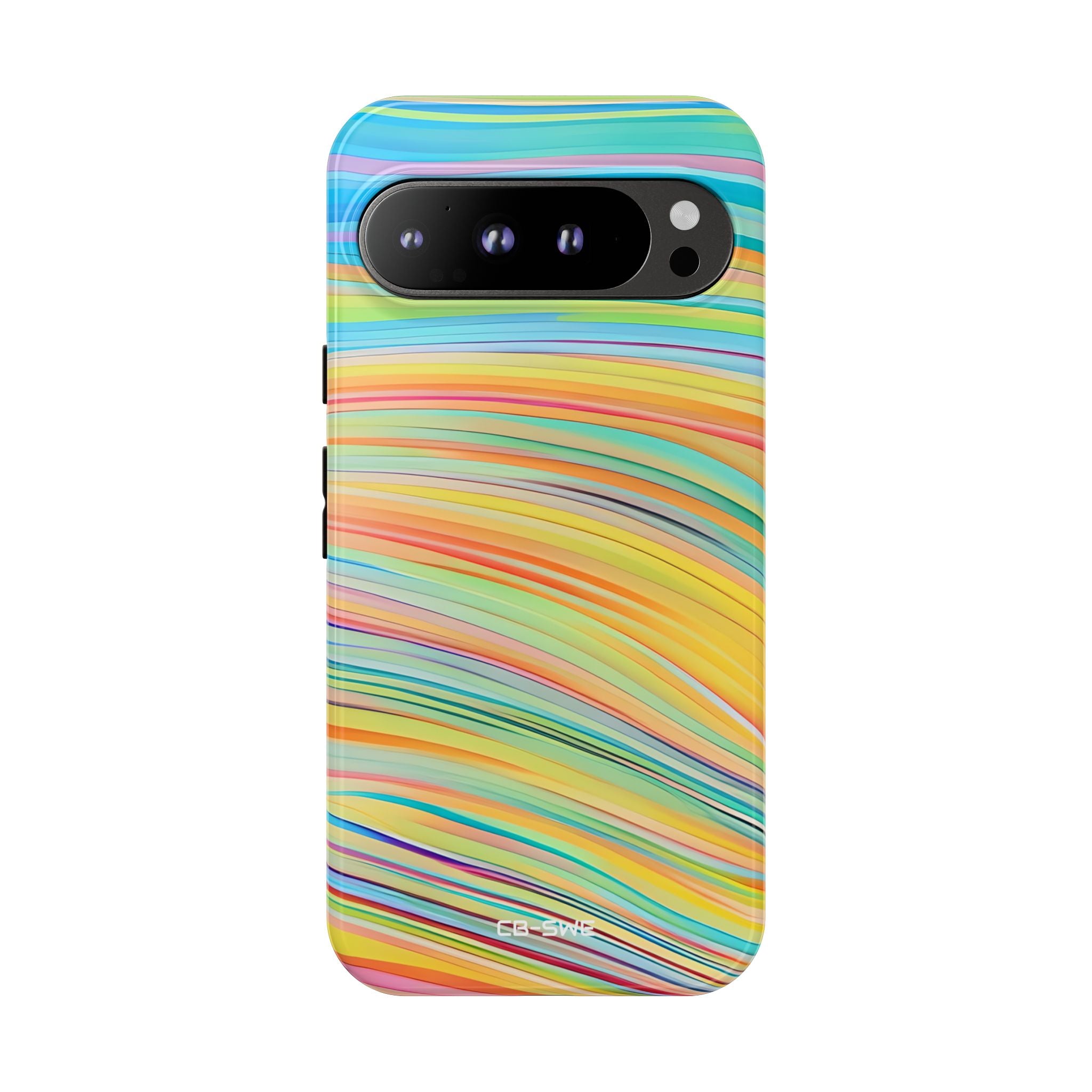 Vibrant Rhythmic Waves - Google Pixel Case