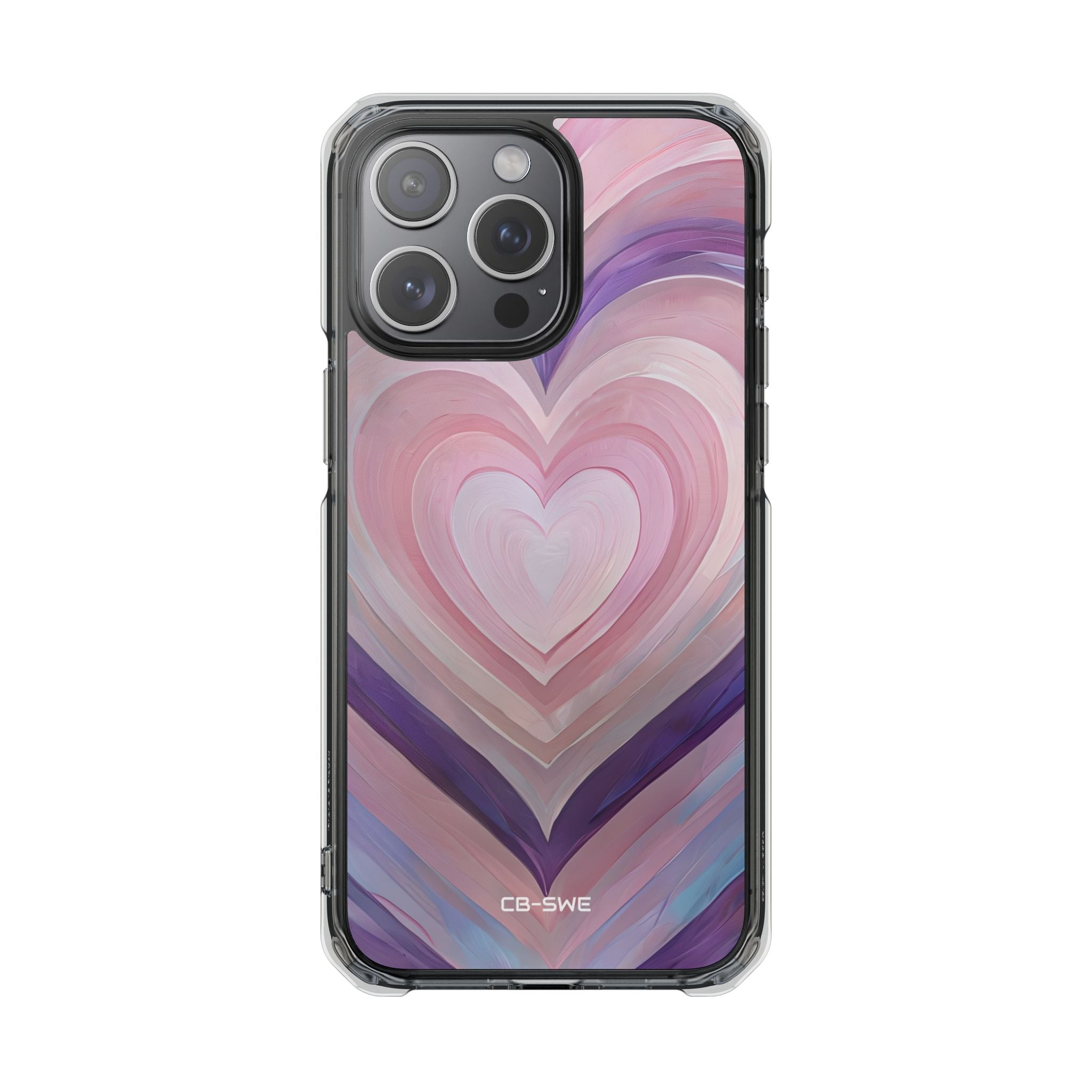 Impressionistic Heart Layers iPhone Case - Impact