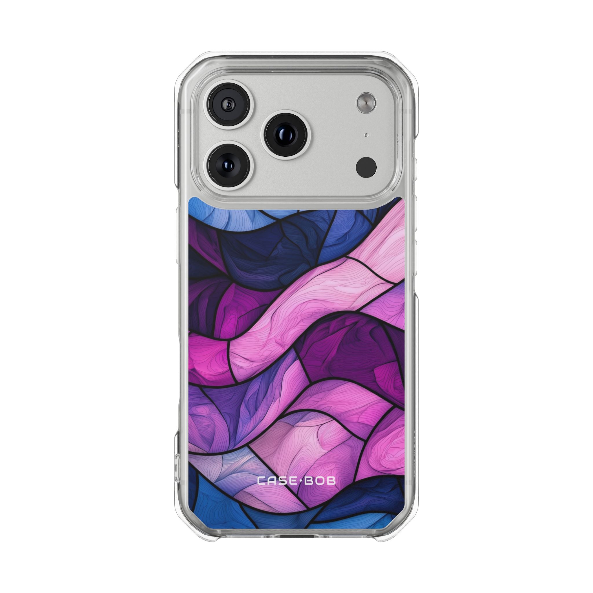 Wavy Mosaic iPhone 17 Pro Case - Impact