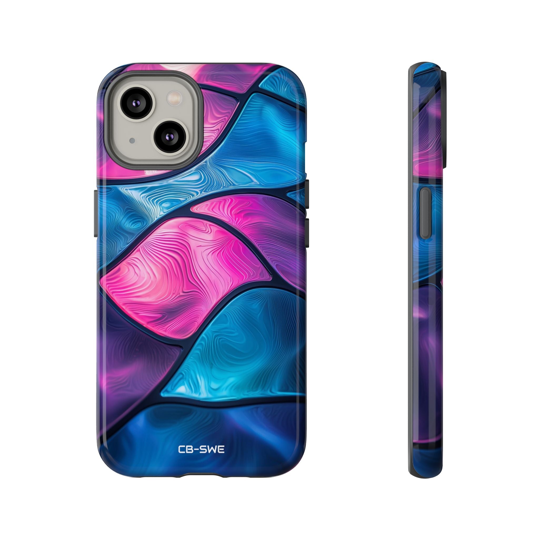 Shimmering Waves Flow - iPhone Case
