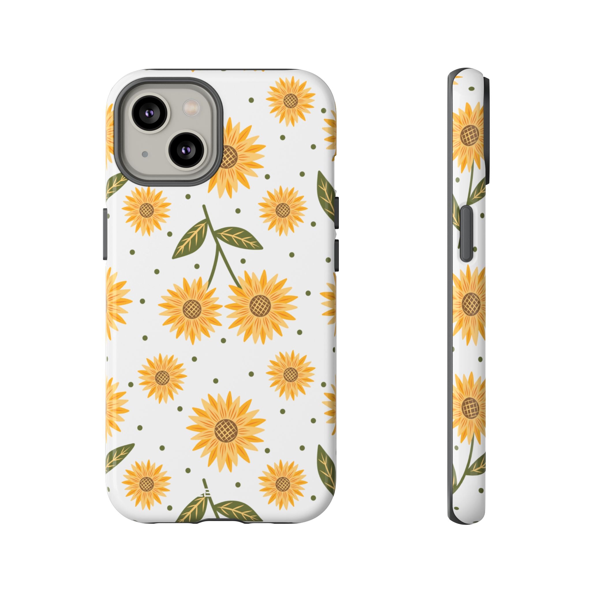 Sunflowers Dance Brightly - iPhone Case