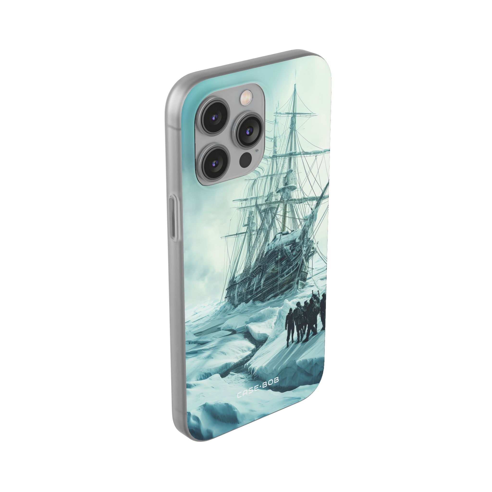 Icebound Ship iPhone 14 Pro Max Case - Soft