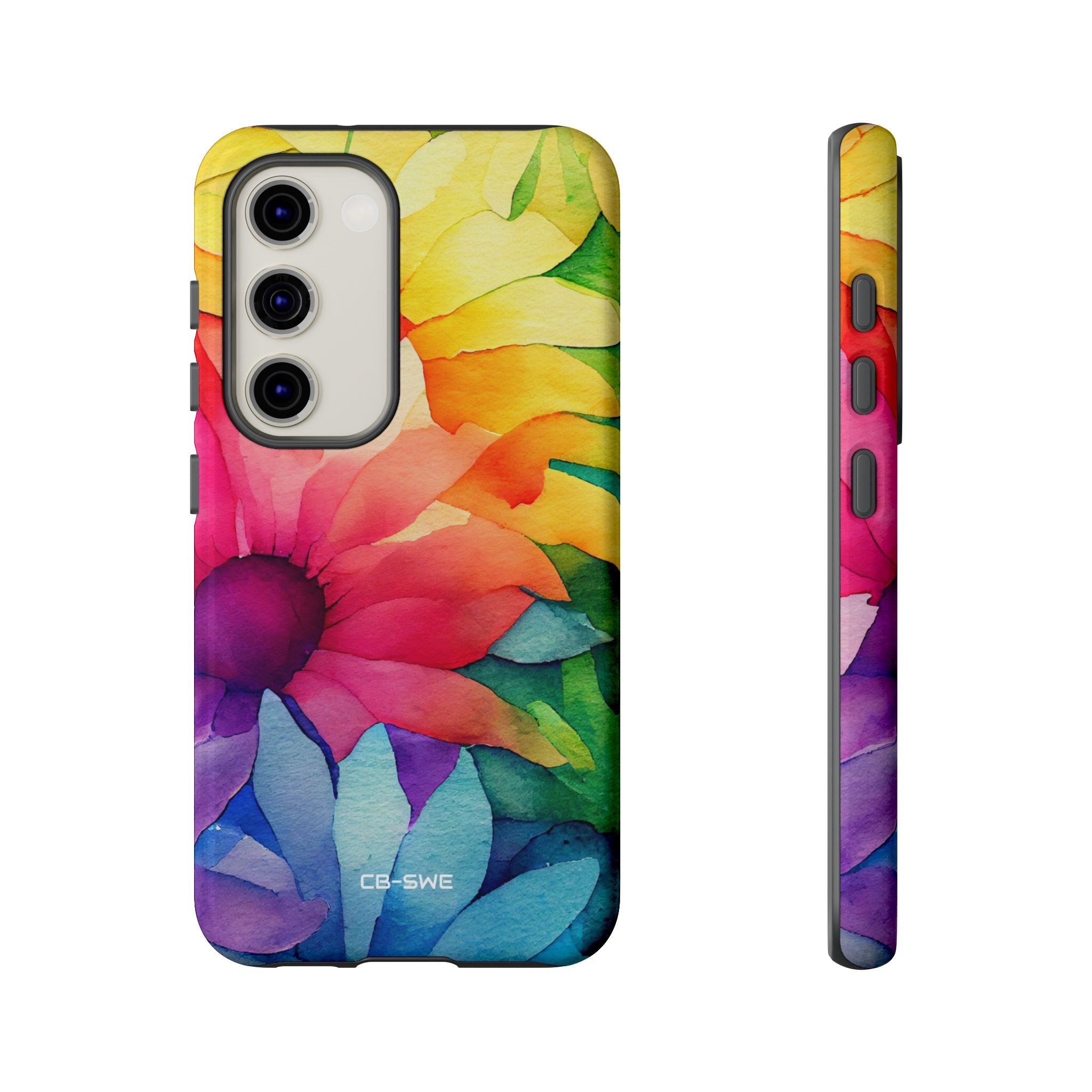 Vibrant Floral Symphony - Samsung Case