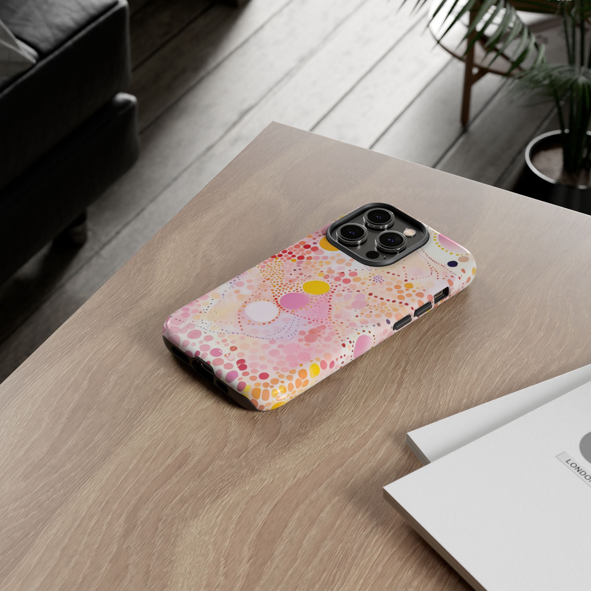 Bubbles Dance Light - iPhone Case