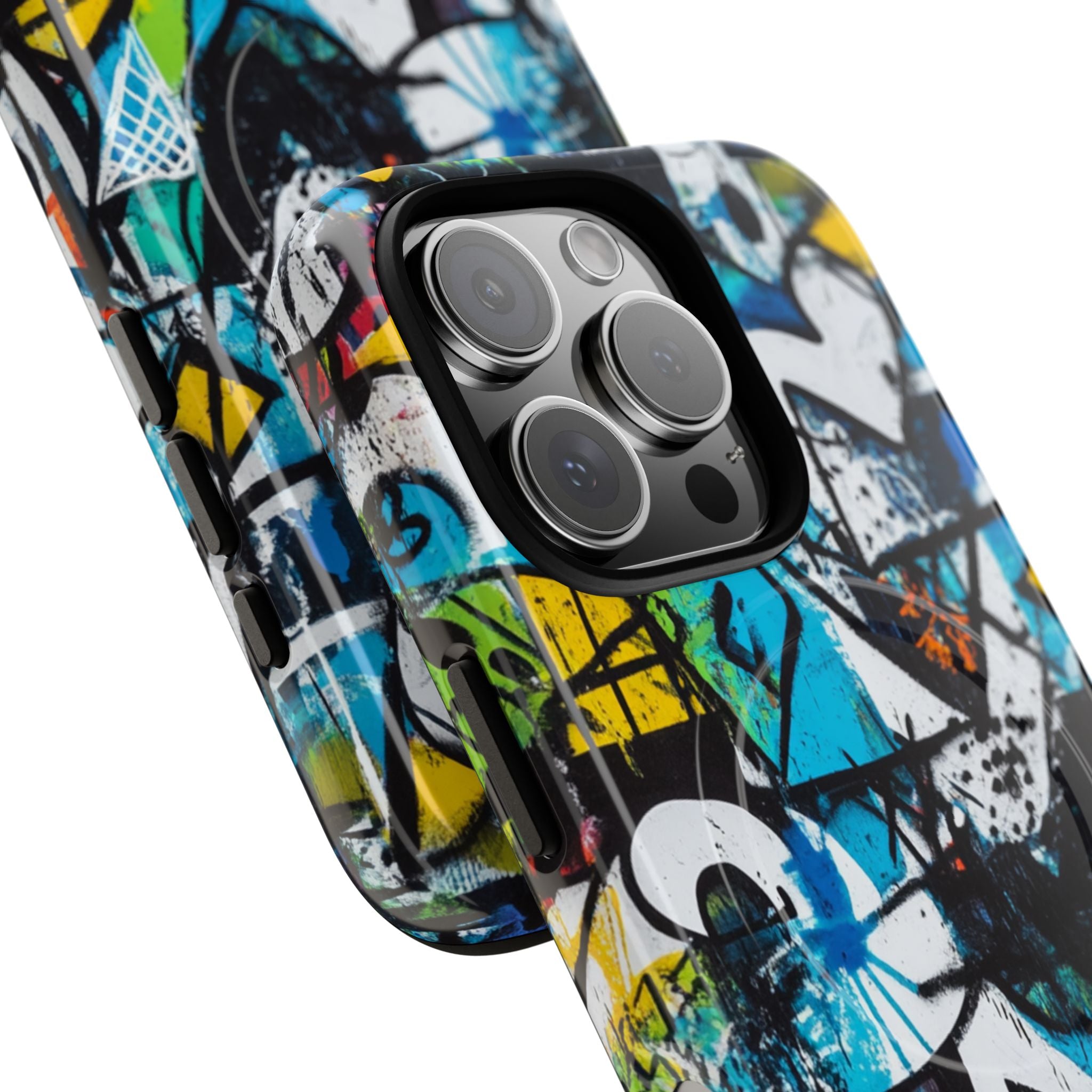 White Ripple Drift iPhone 16 Pro Case - Tough+