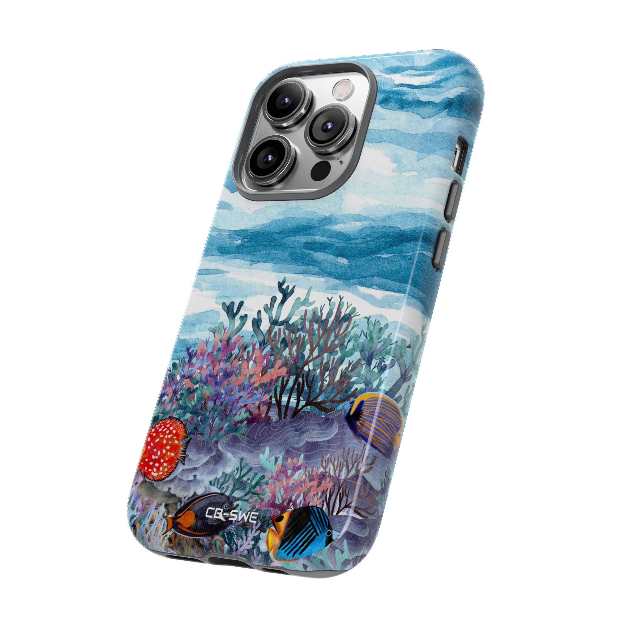 Aquatic Life Watercolors - iPhone Case