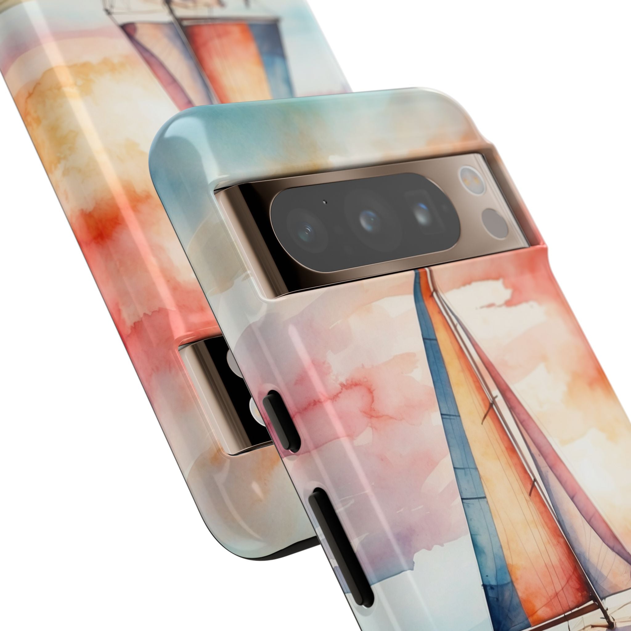 Sailboat Glides Calm - Google Pixel Case