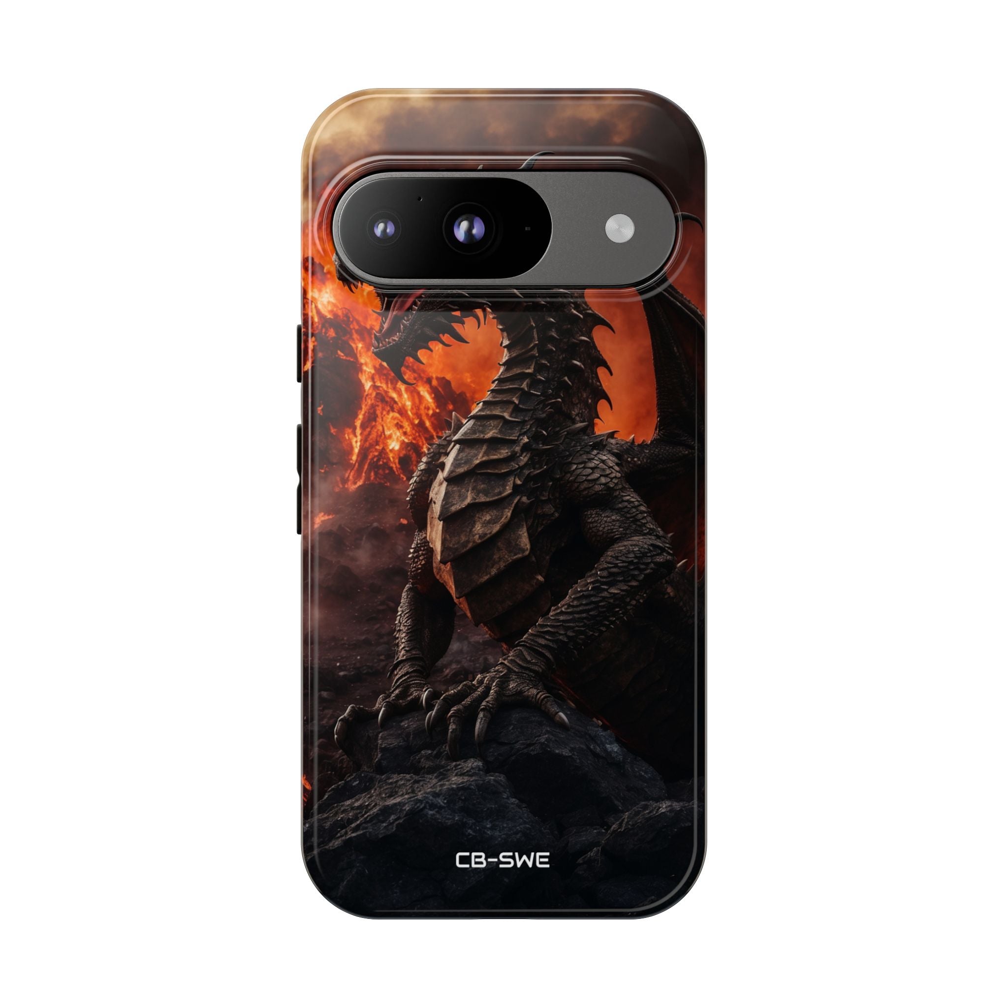 Fiery Dragon Soars - Google Pixel Case