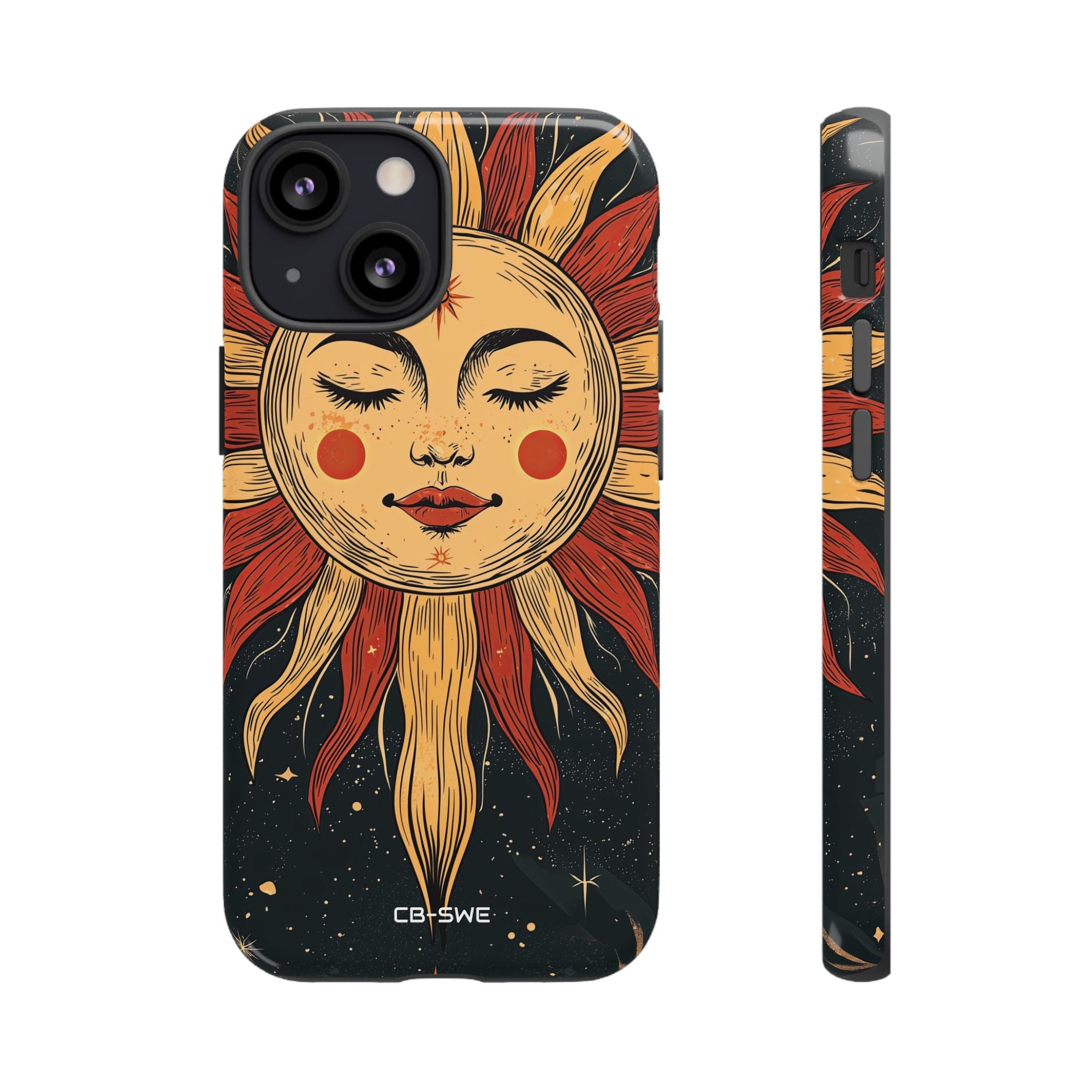 Sunshine Embraces Stars - iPhone Case