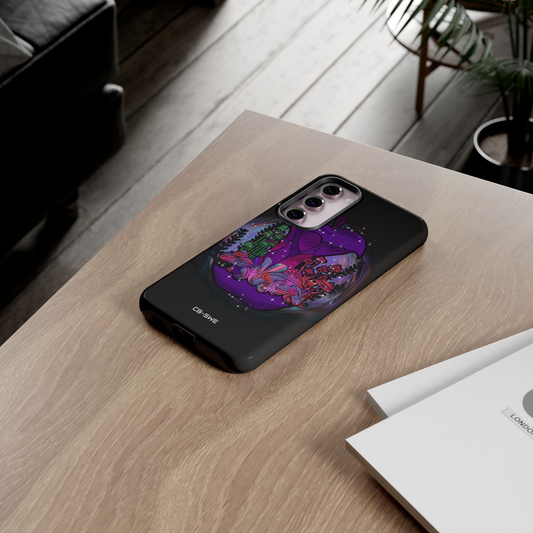 Mystical Purple Apple - Samsung Case