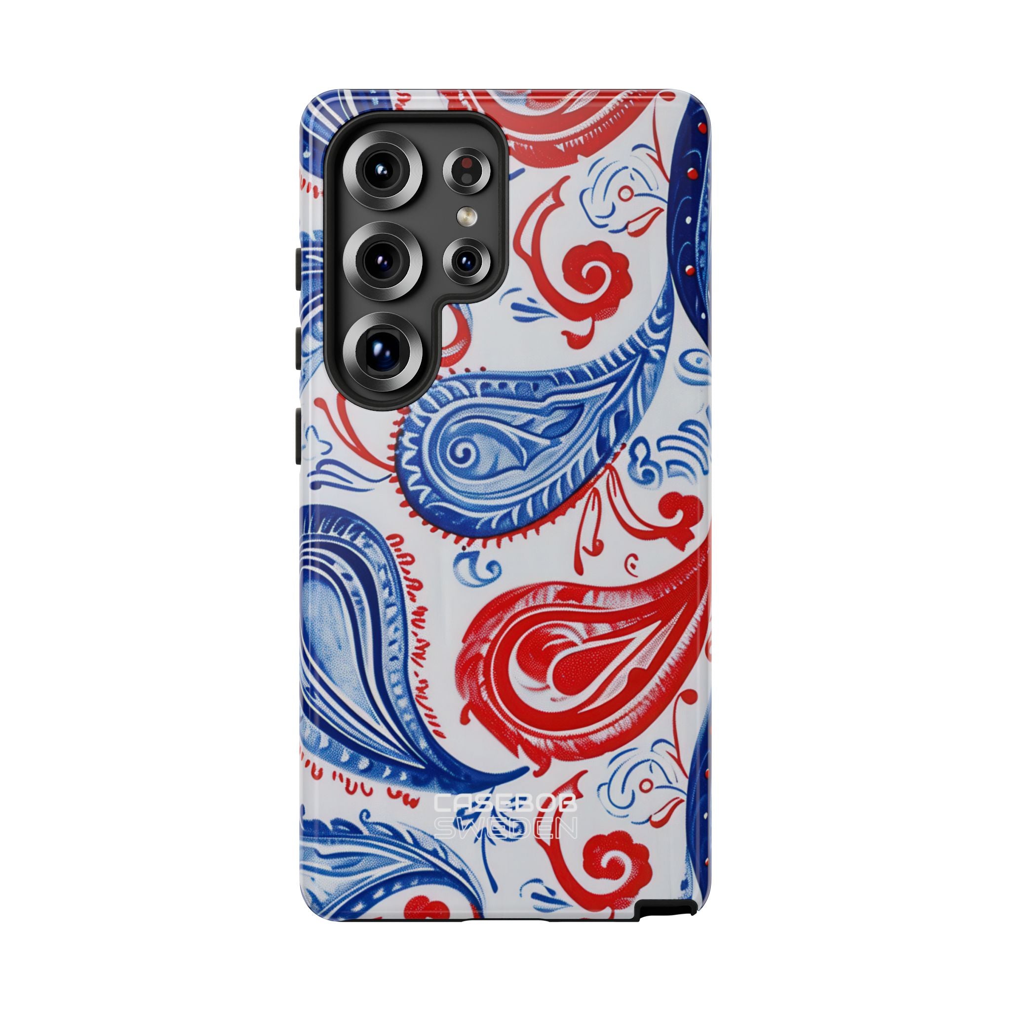 Levendige Paisley Swirls Samsung S25 - Tough