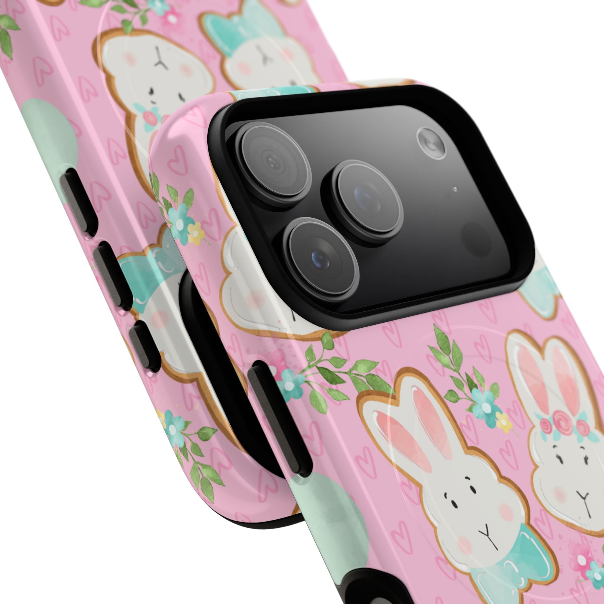 Bunny Blossom iPhone 17 Pro Case - Tough+