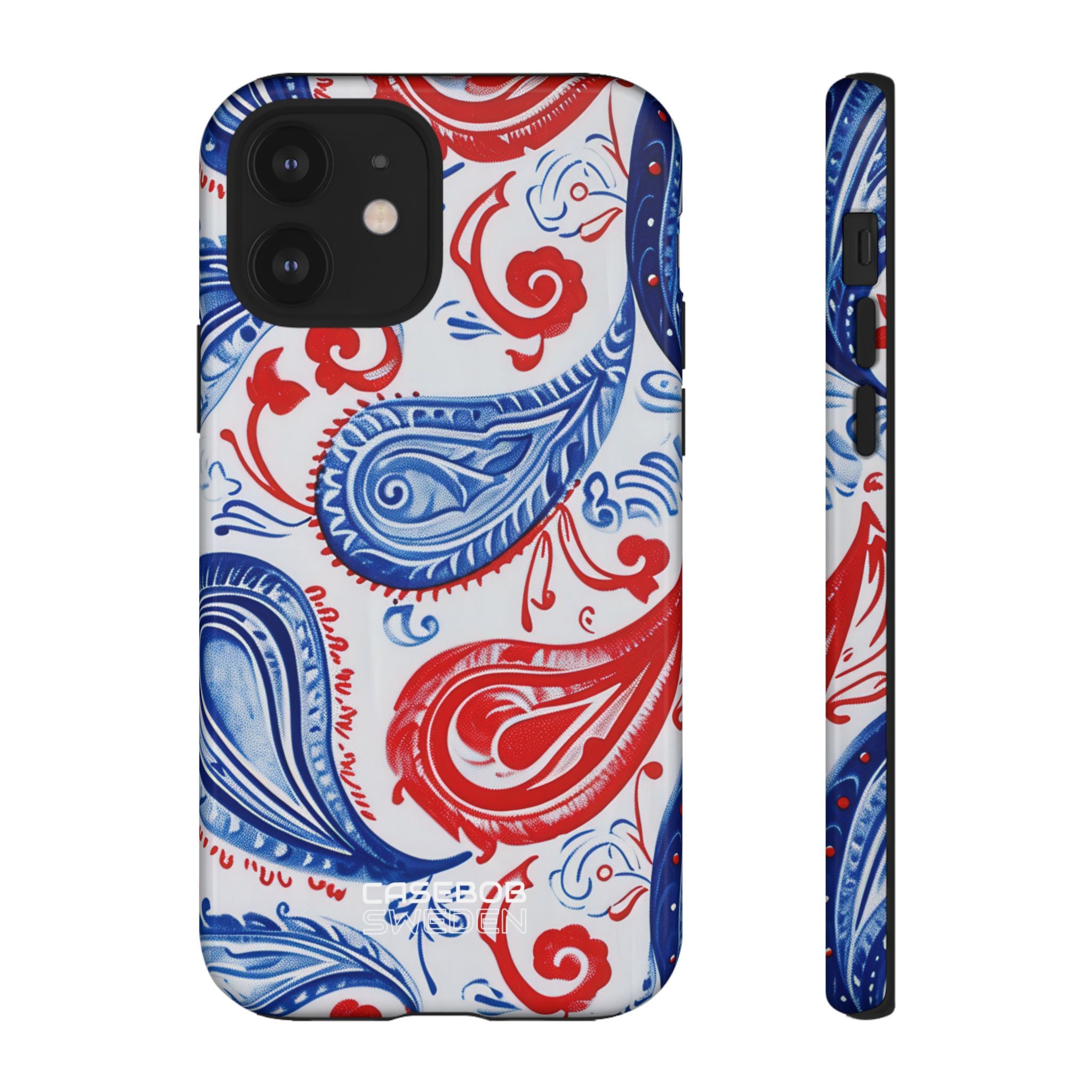 Vibrant Paisley Swirls iPhone 12 - Tough