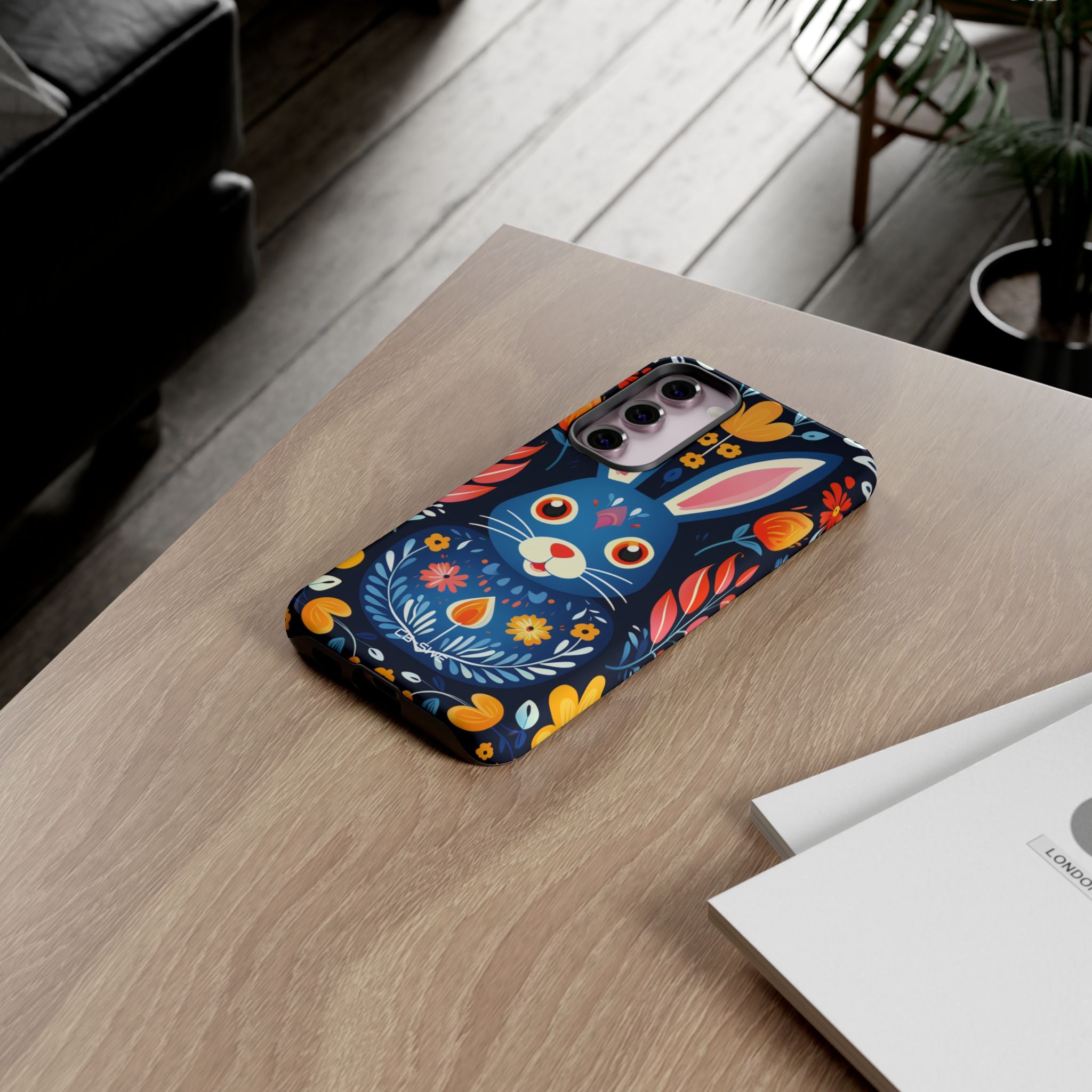 Bunny Jumps Joyfully - Samsung Case