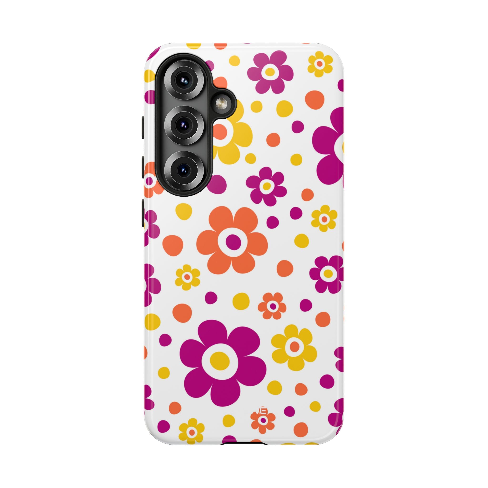 Retro Floral Playfulness - Samsung Case