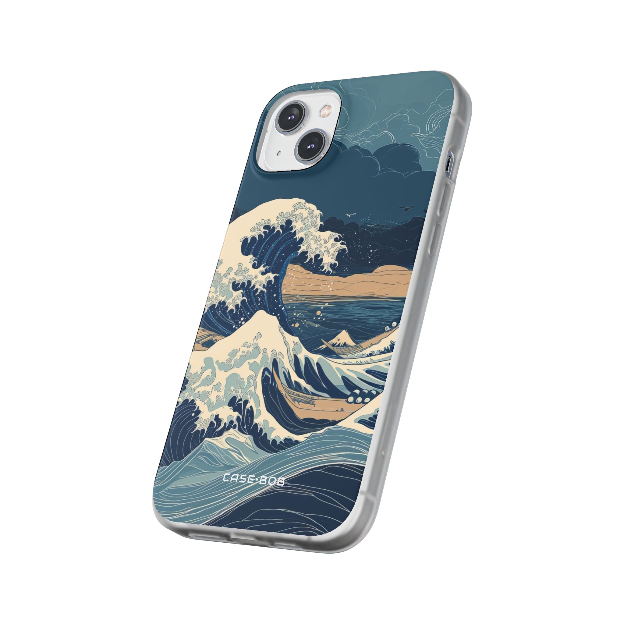Cresting Blue Wave iPhone 14 Plus Case - Soft
