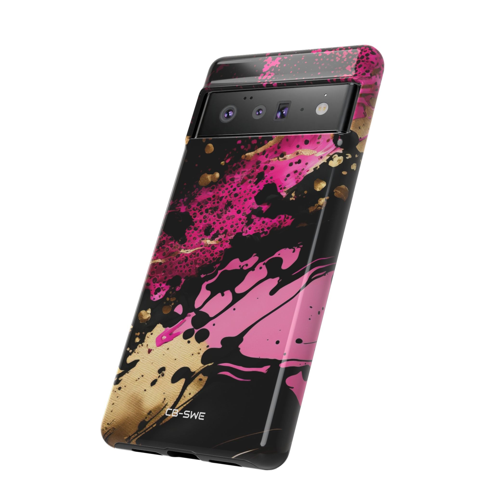Dynamic Splatter Elegance - Google Pixel Case