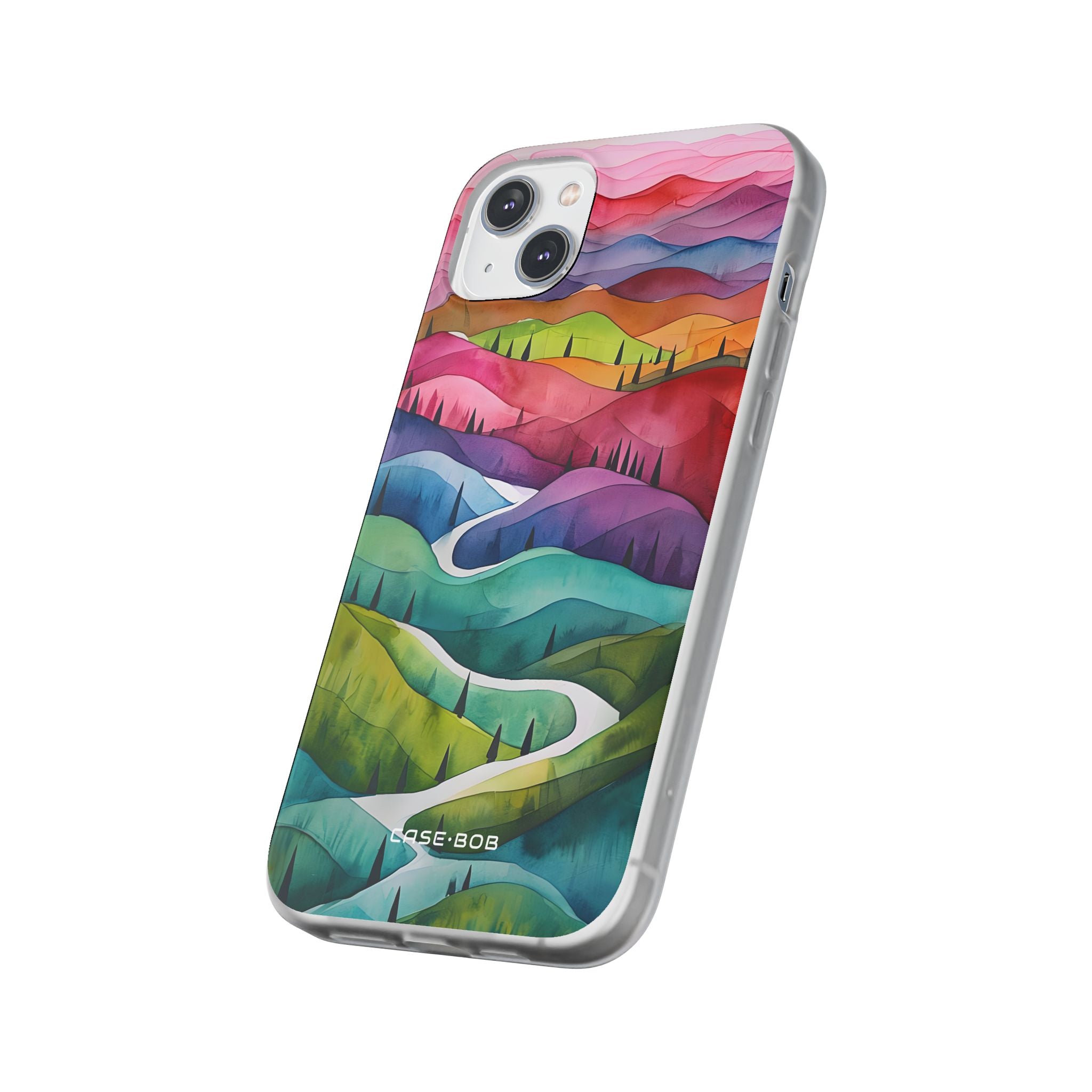 Winding Verdure iPhone 14 Plus Case - Soft