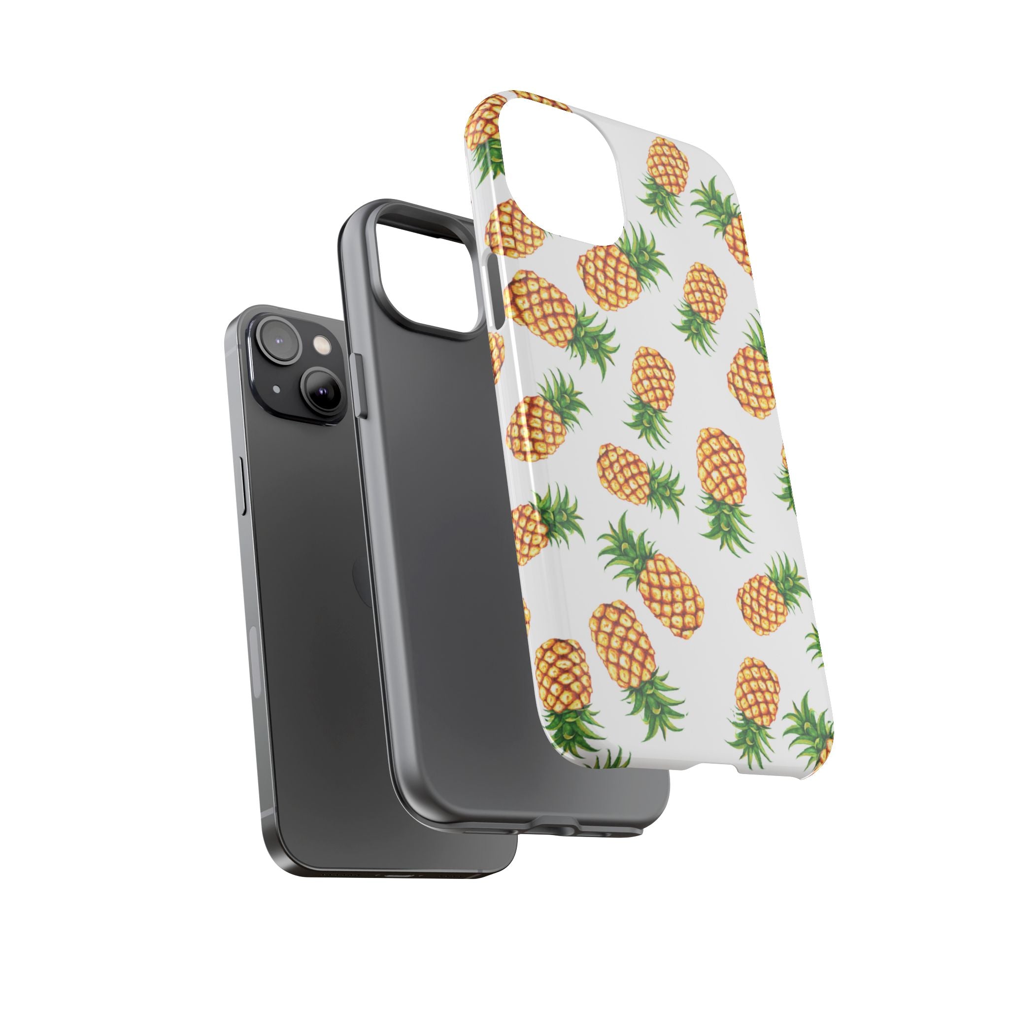Pineapples Dance Joyfully - iPhone Case