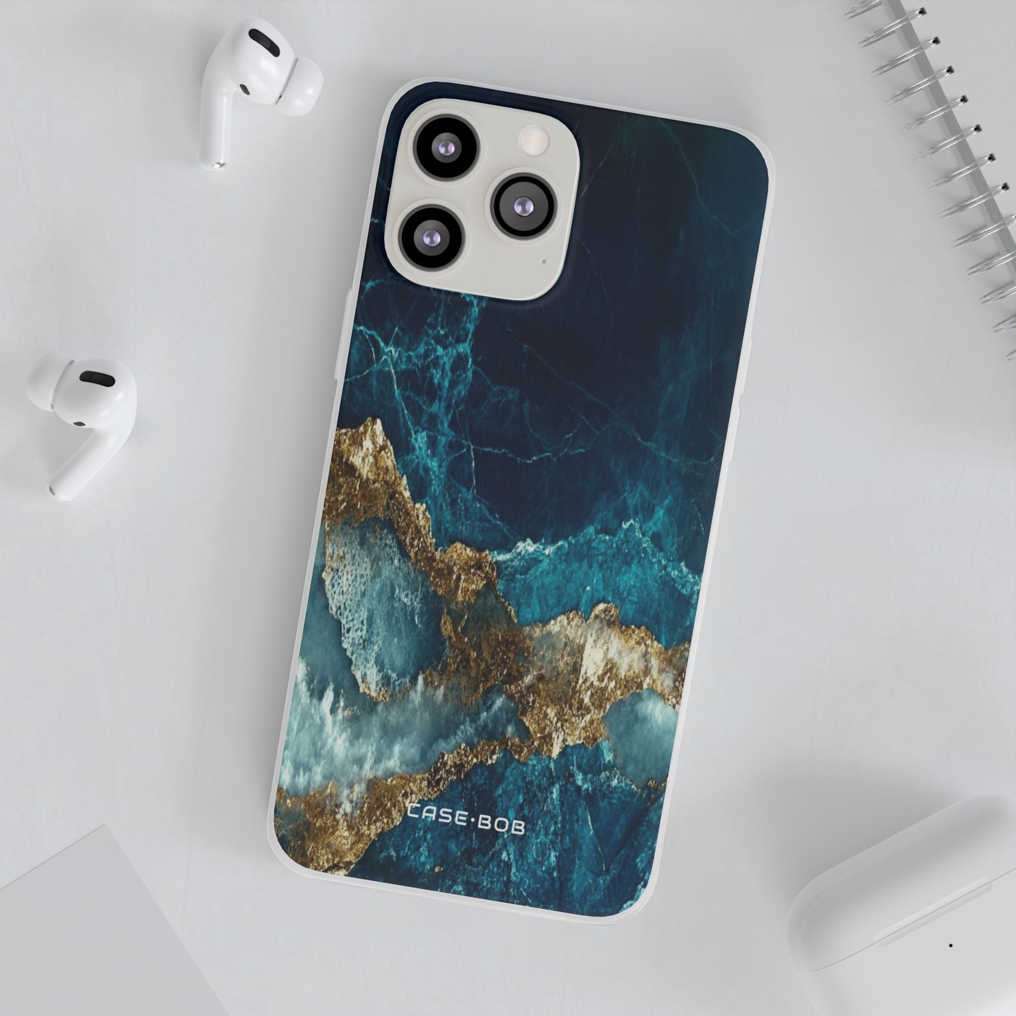 Jagged Gold Split iPhone 13 Pro Max - Soft