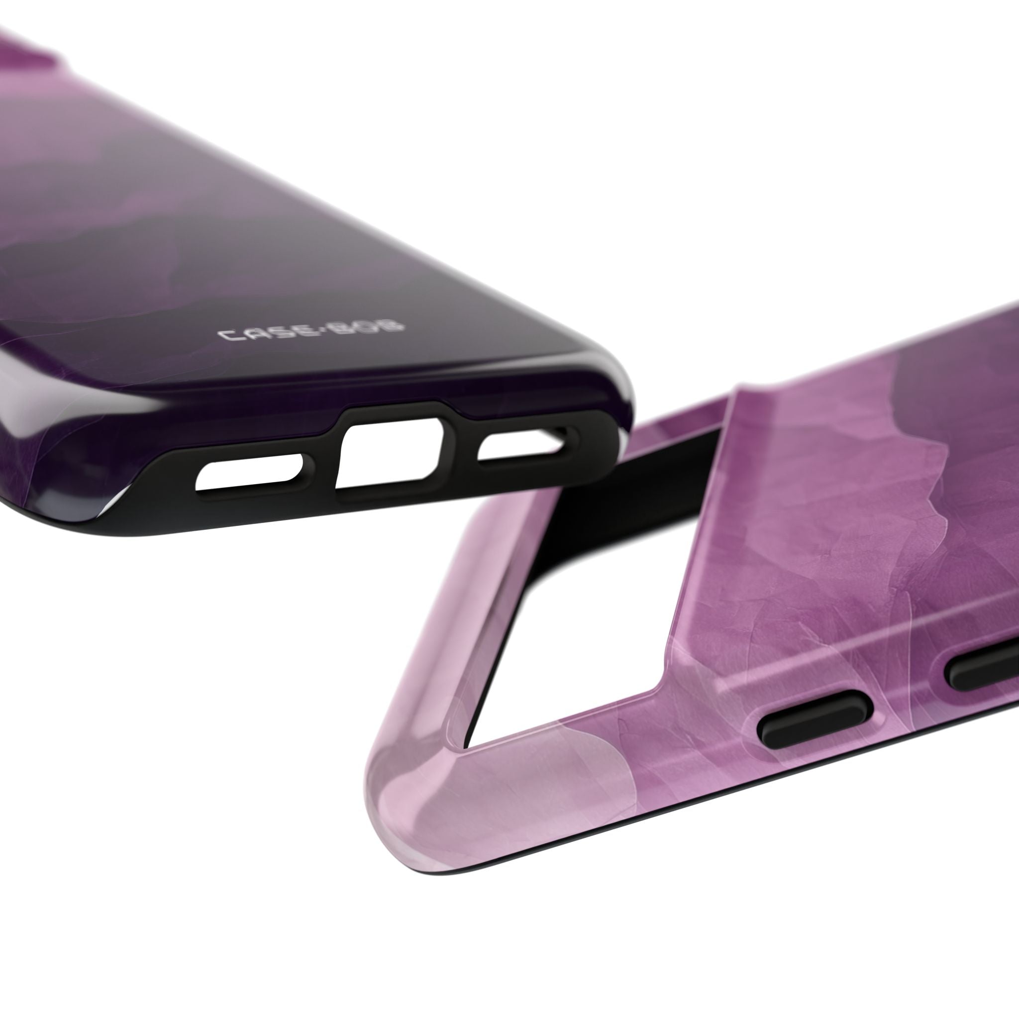 Purple Wave Layers Google Pixel 8 Case - Tough
