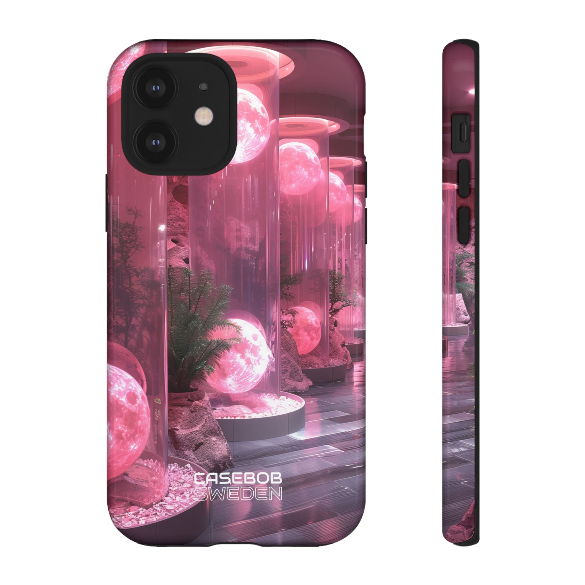 Futuristic Moon Garden iPhone 12 - Tough