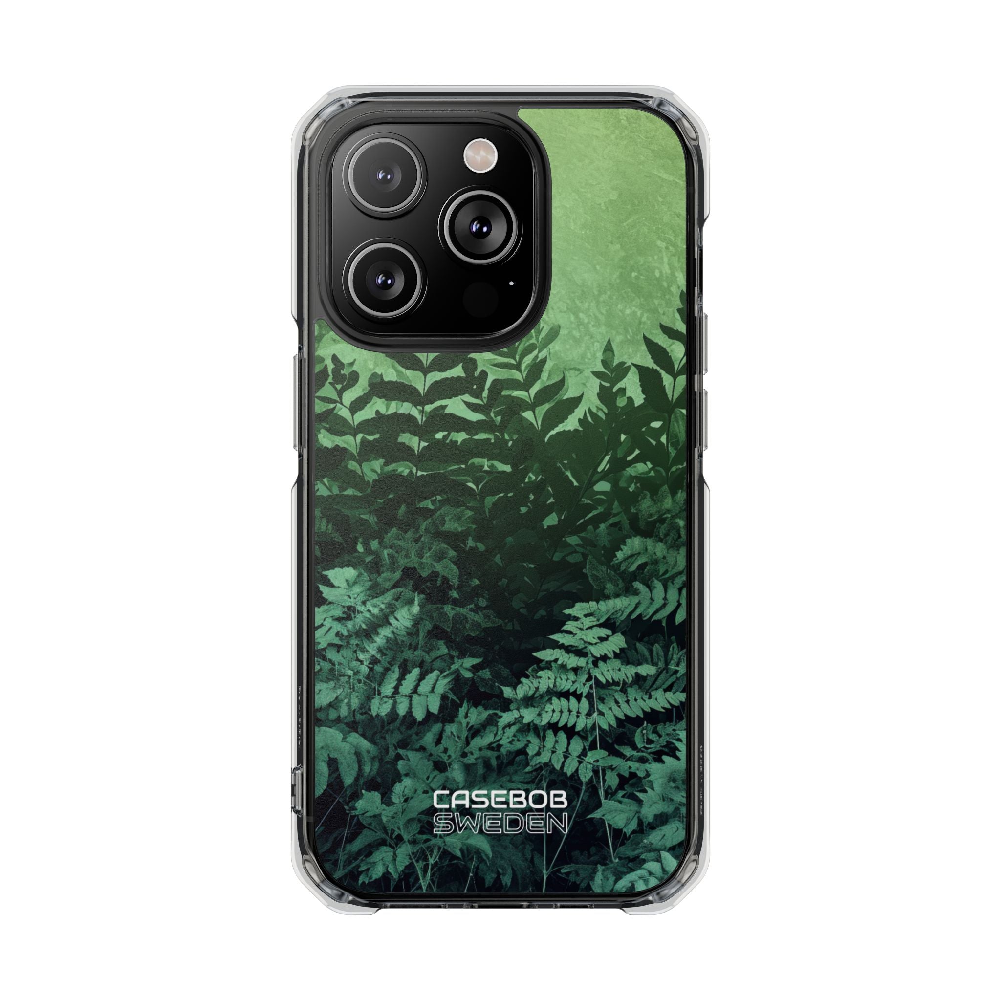 Verdant Fern Silhouettes iPhone 14 - Impact Clear+